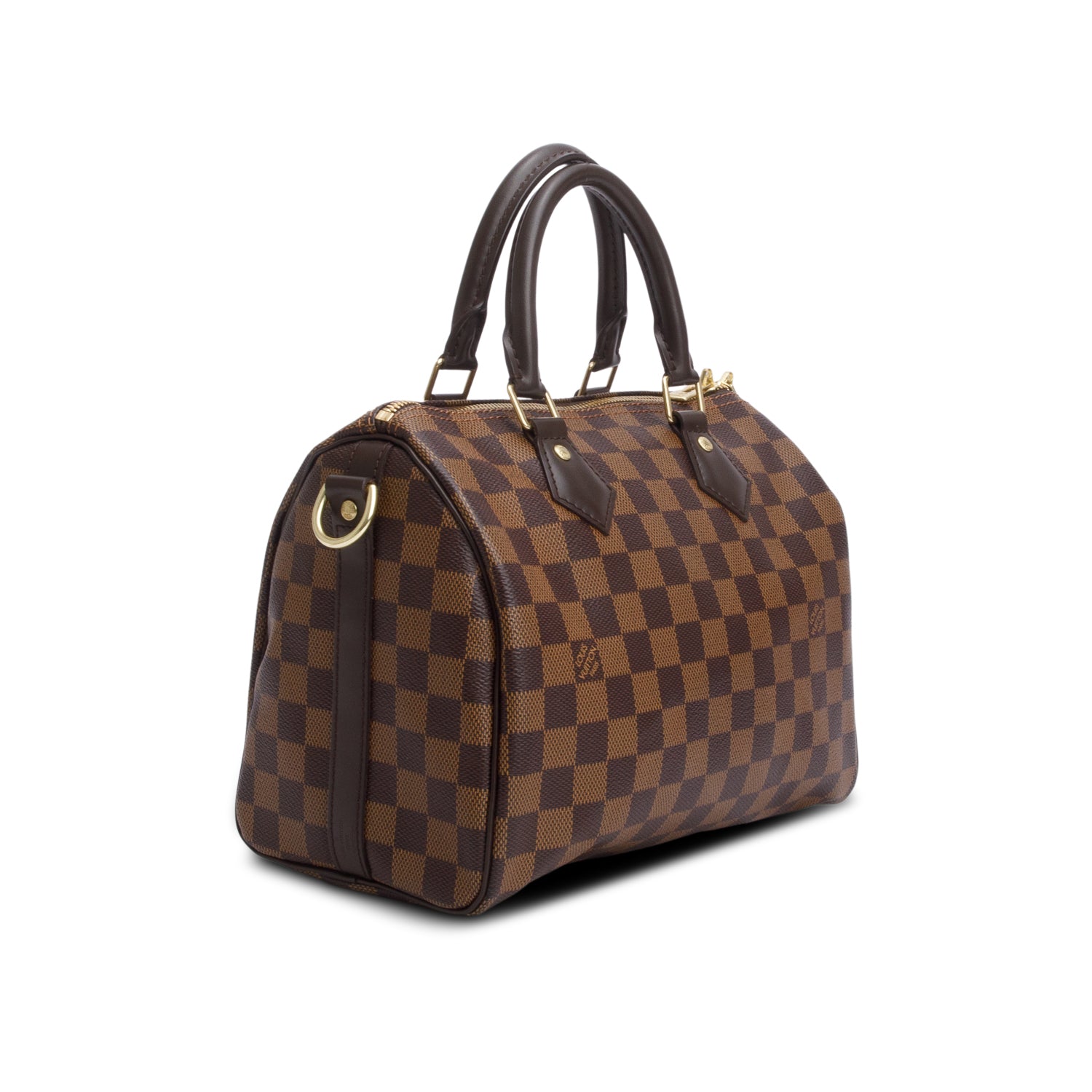 Louis Vuitton 2020 Damier Ebene Speedy Bandouliere 25 w/ Strap