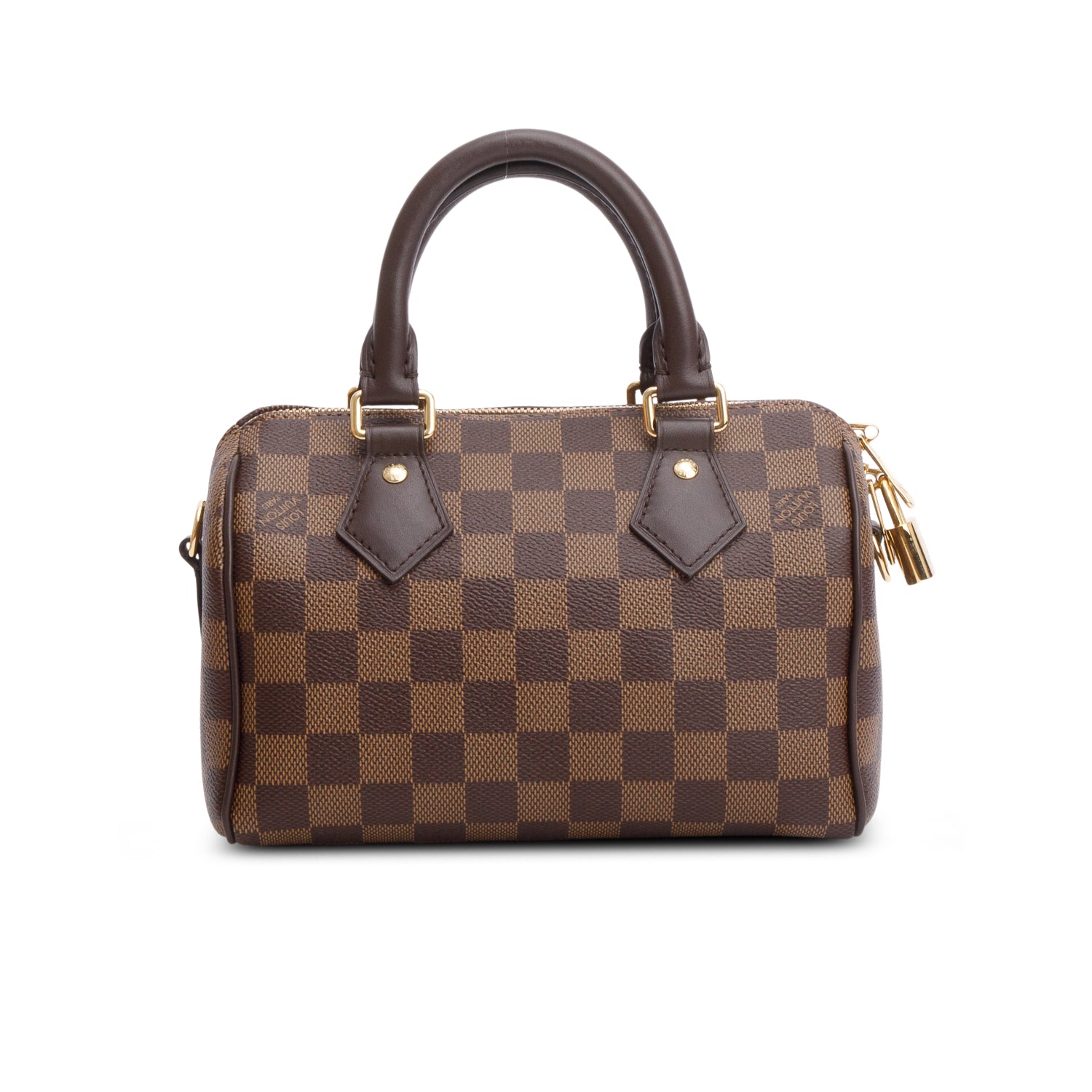 Louis Vuitton 2025 Damier Ebene Speedy Bandouliere 20 w/ Strap, Box & Receipt