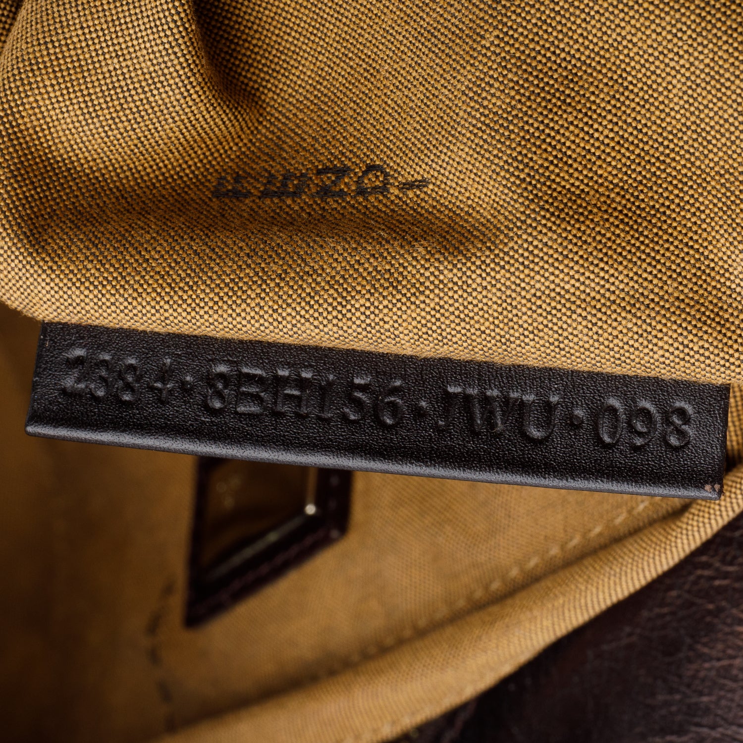 Fendi Brown Nylon Zucca FF Chef Tote