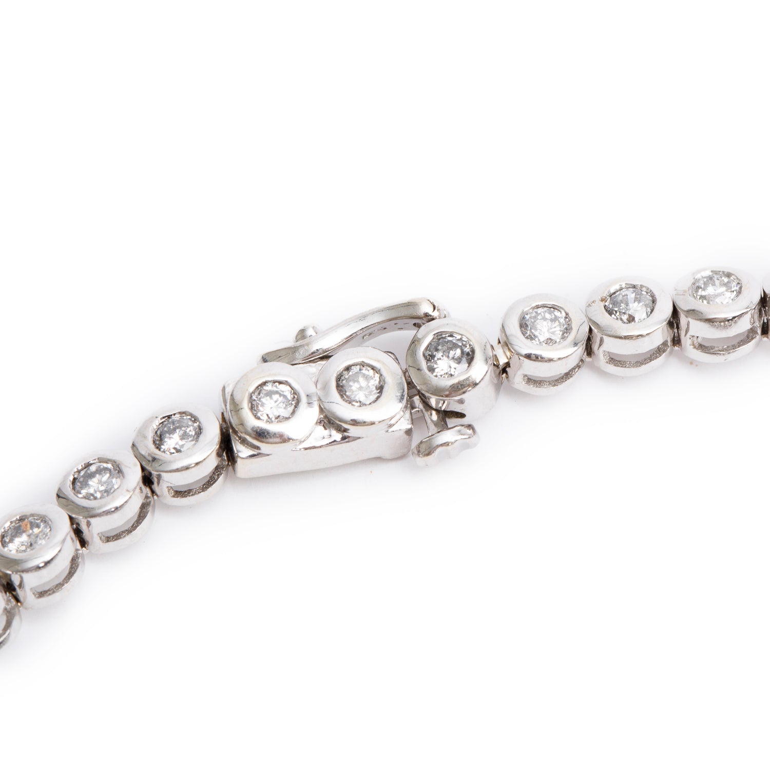 14k White Gold 3.00 tcw. Diamond Tennis Bracelet