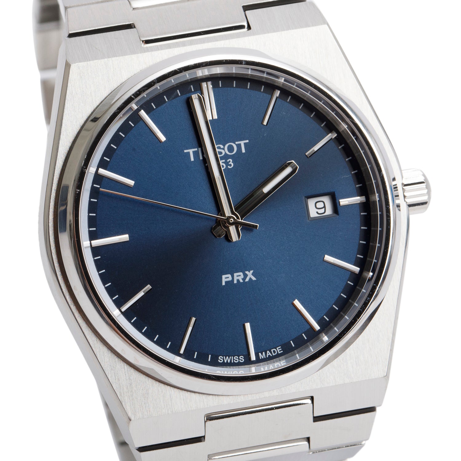 Tissot 2023 Stainless Steel PRX 40 MM Quartz Watch Blue Dial w/ Box & Papers
