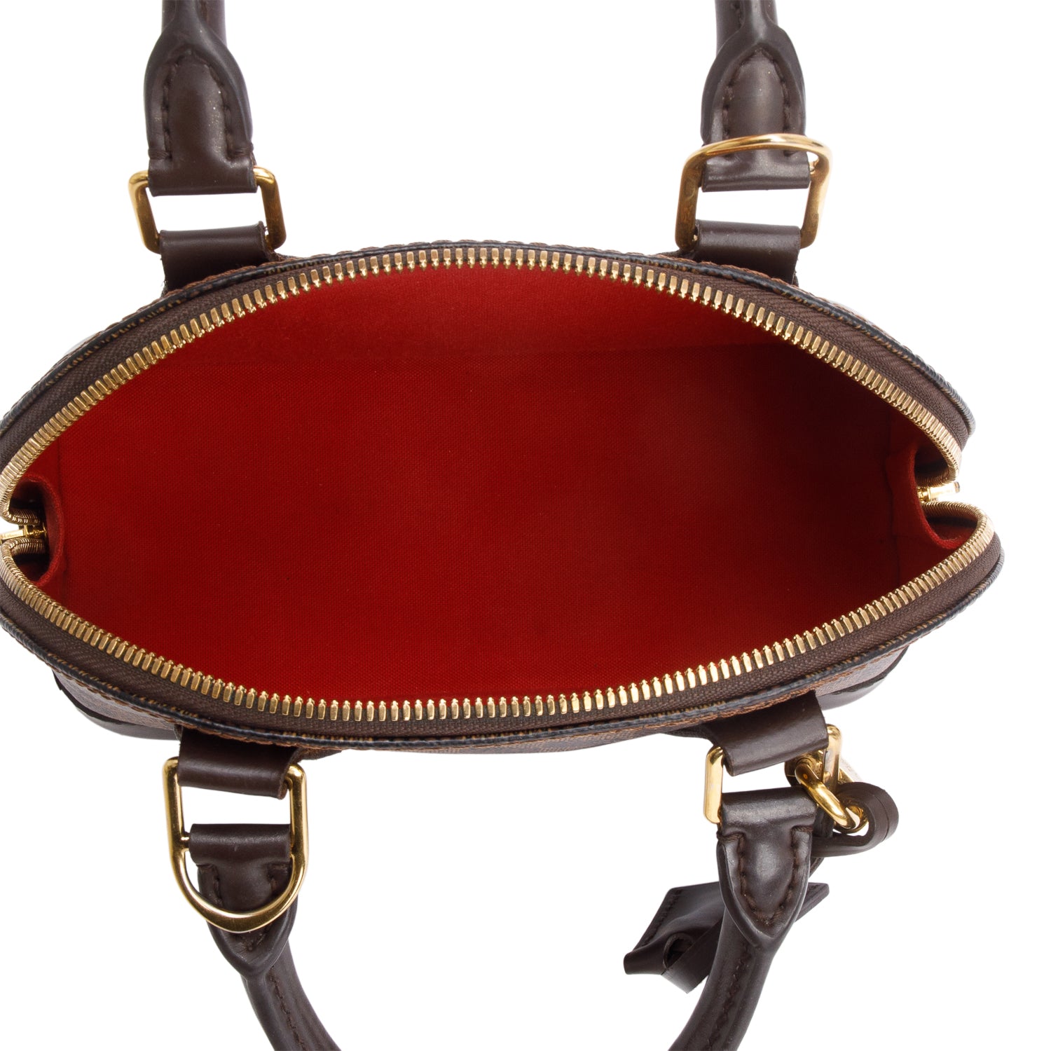 Louis Vuitton Damier Ebene Alma BB w/ Strap