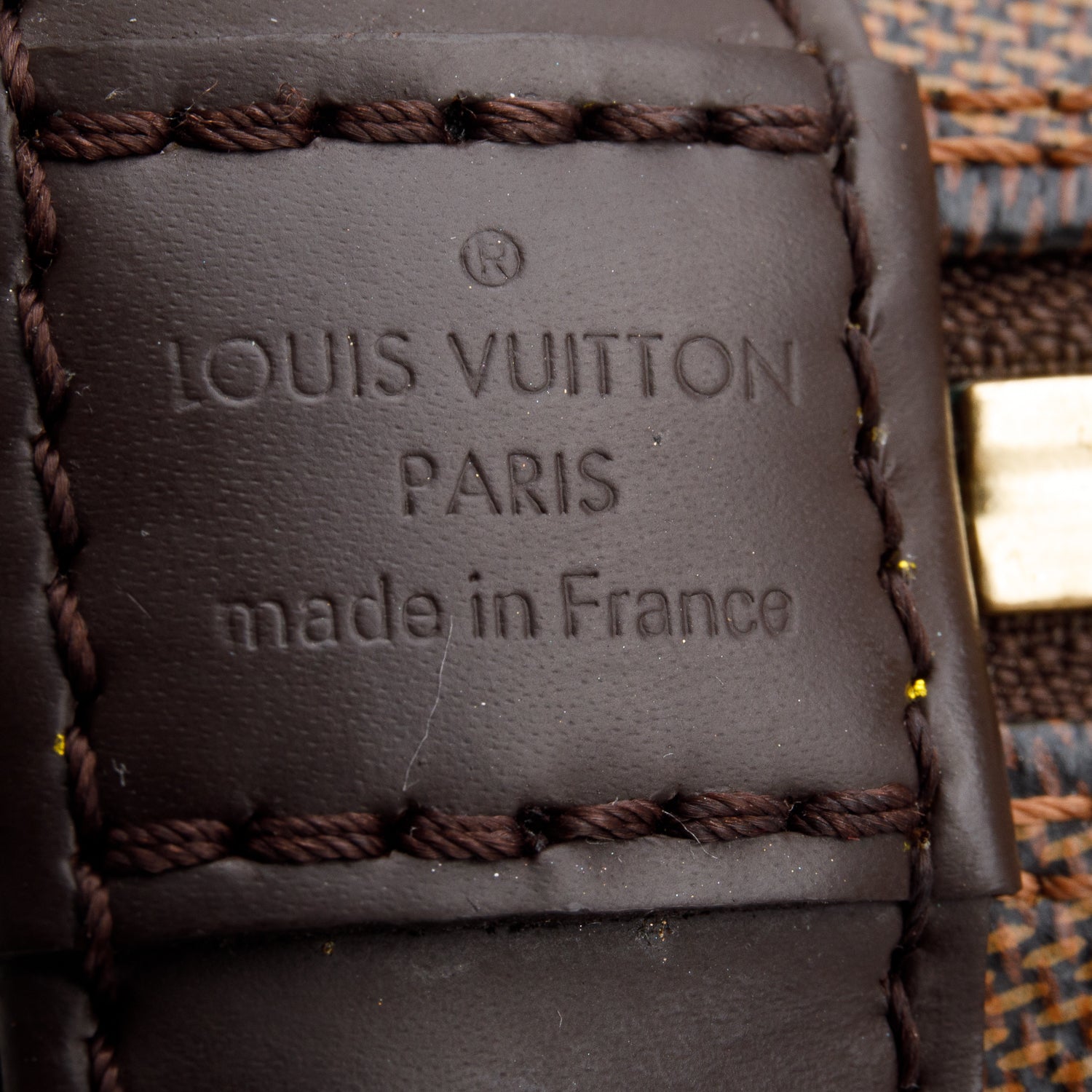 Louis Vuitton Damier Ebene Alma BB w/ Strap