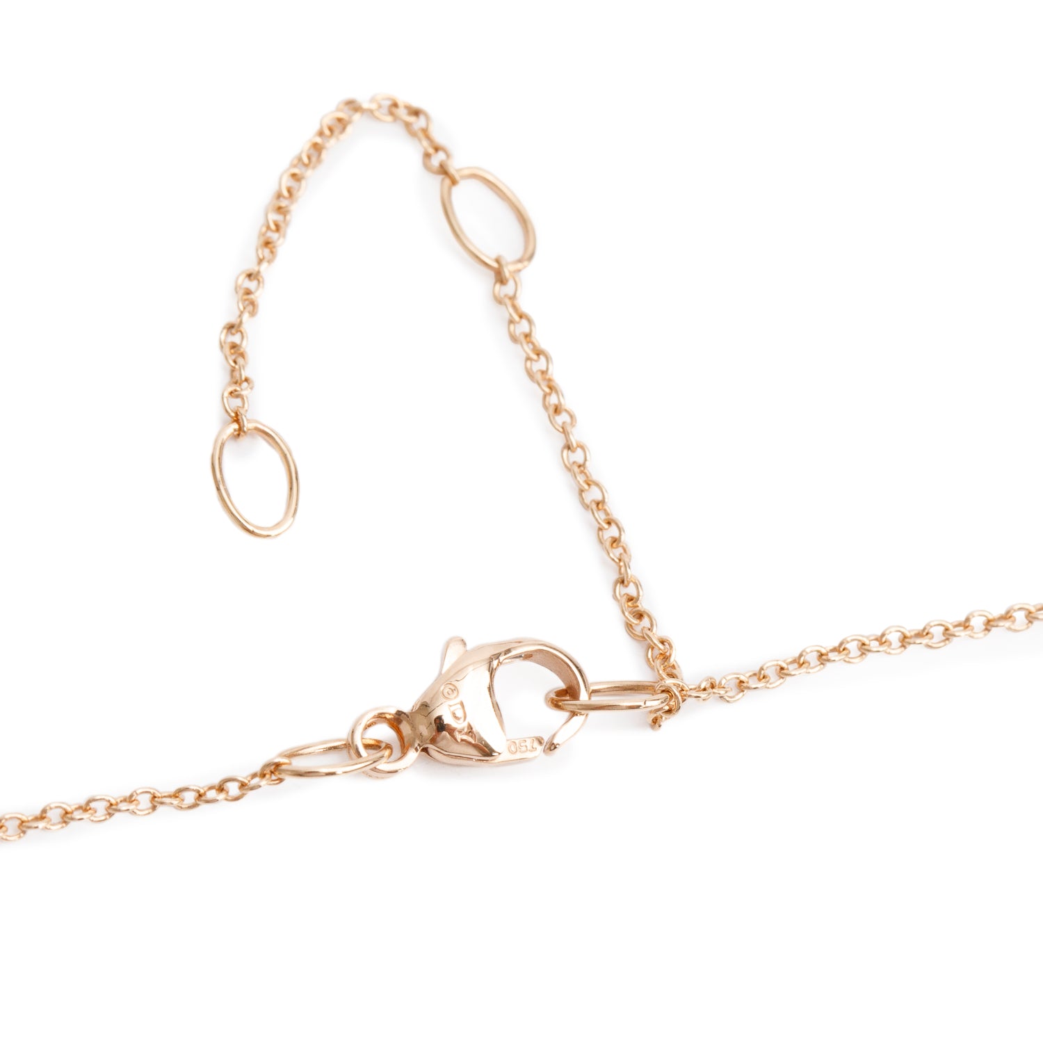 David Yurman 18k Rose Gold & Morganite Chatelaine Heart Pendant Necklace, 8 MM