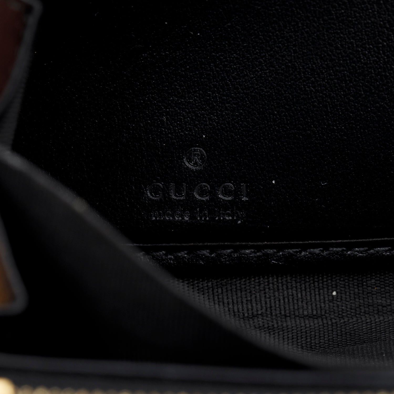 Gucci Black Calfskin GG Matelasse Marmont Zip Around Wallet