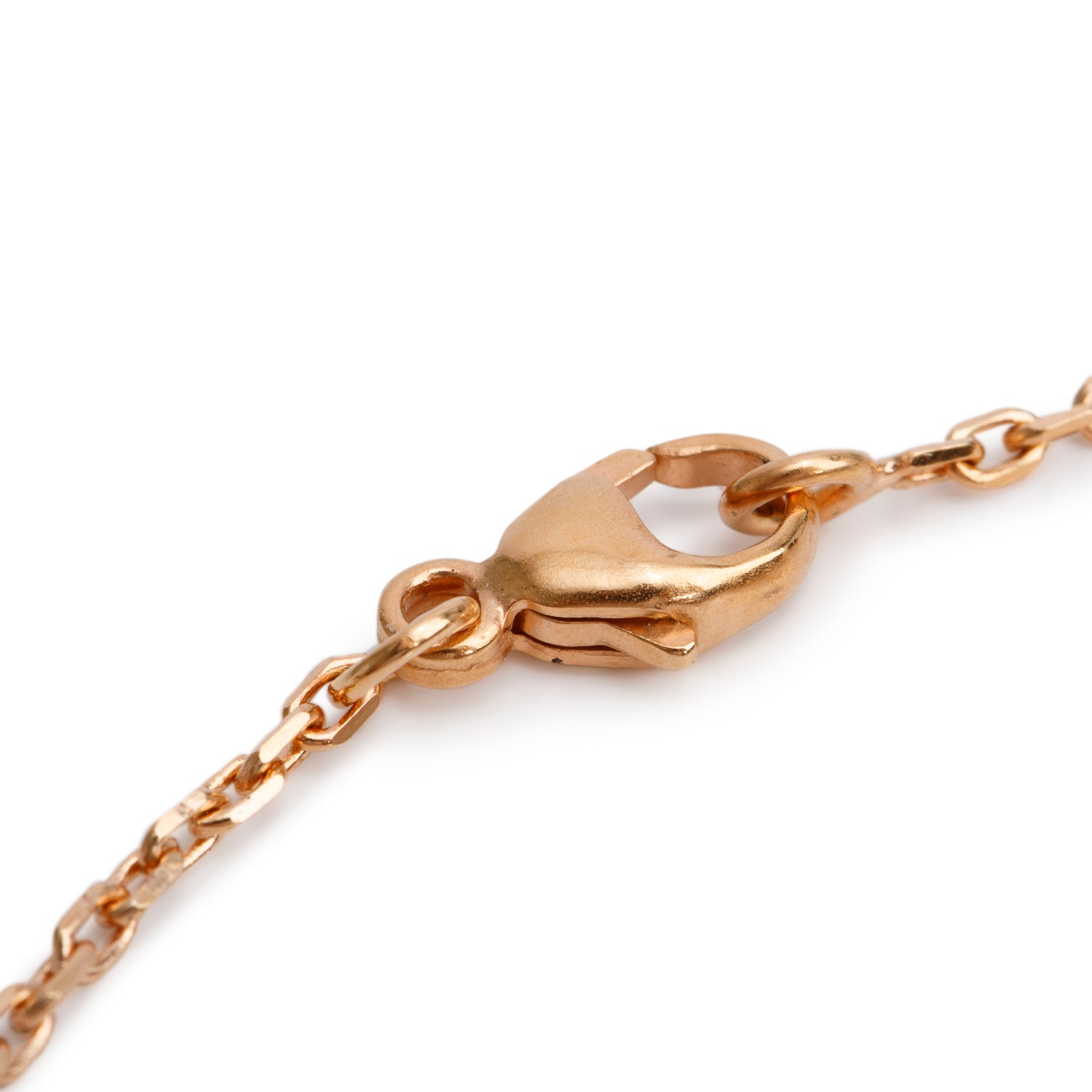 Hermes Rose Gold-Plated Black Lacquered Mini Pop H Pendant Necklace