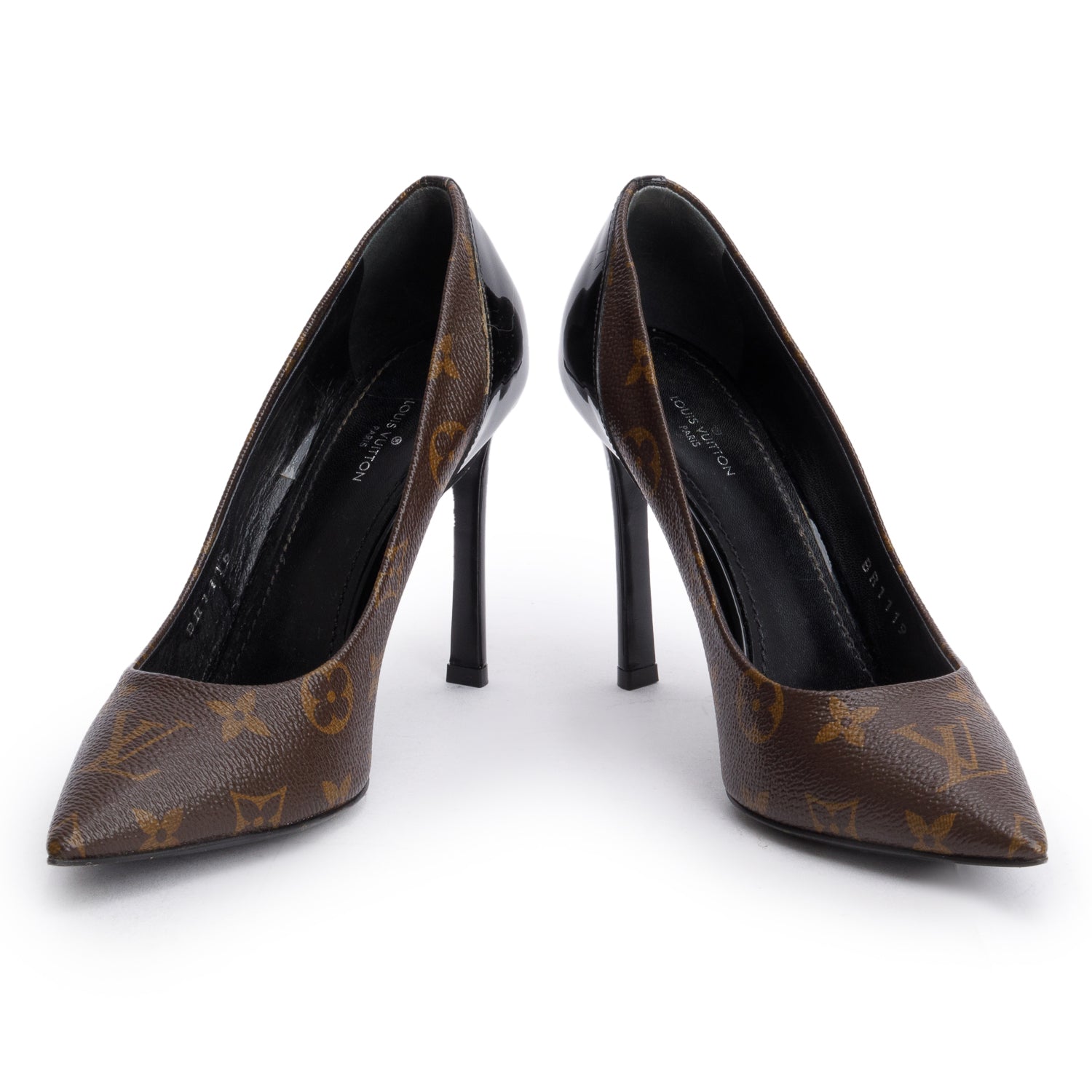 Louis Vuitton 2022 Monogram Canvas Cherie Pumps, Size 37