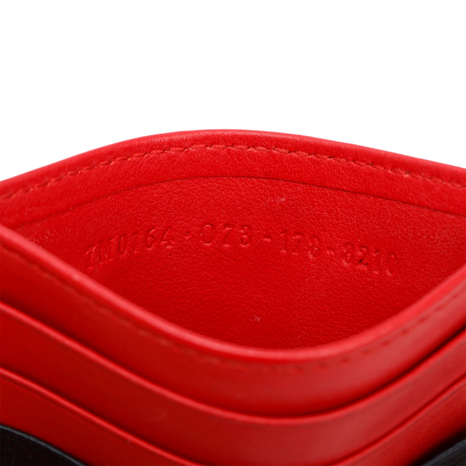 Fendi Black Vitello Century Monster Eyes Card Holder w/ Box