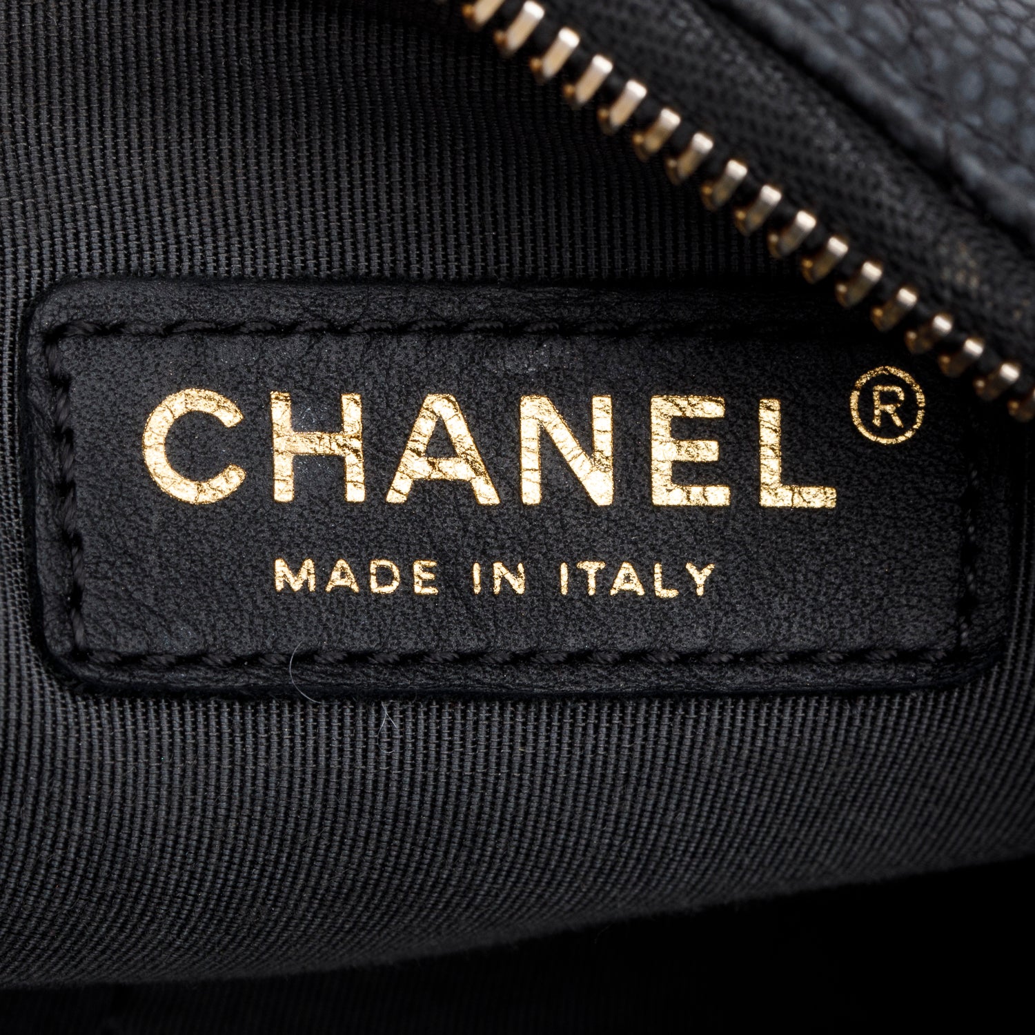 Chanel Black Caviar Quilted Mini Coco Tassel Camera Case