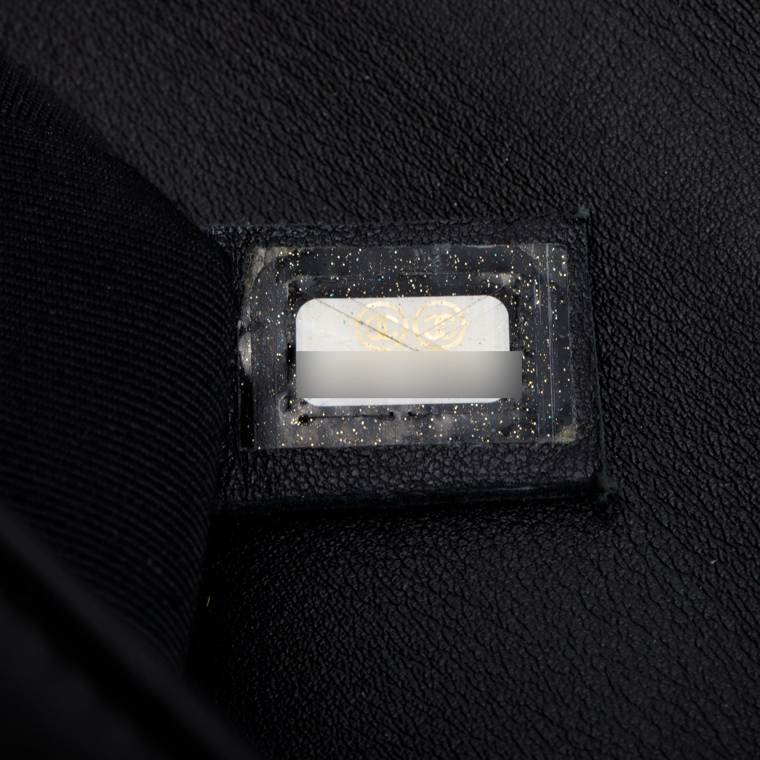 Chanel Black Quilted Lambskin Leather Large Boy Bag w/ Receipt & Authenticity Card