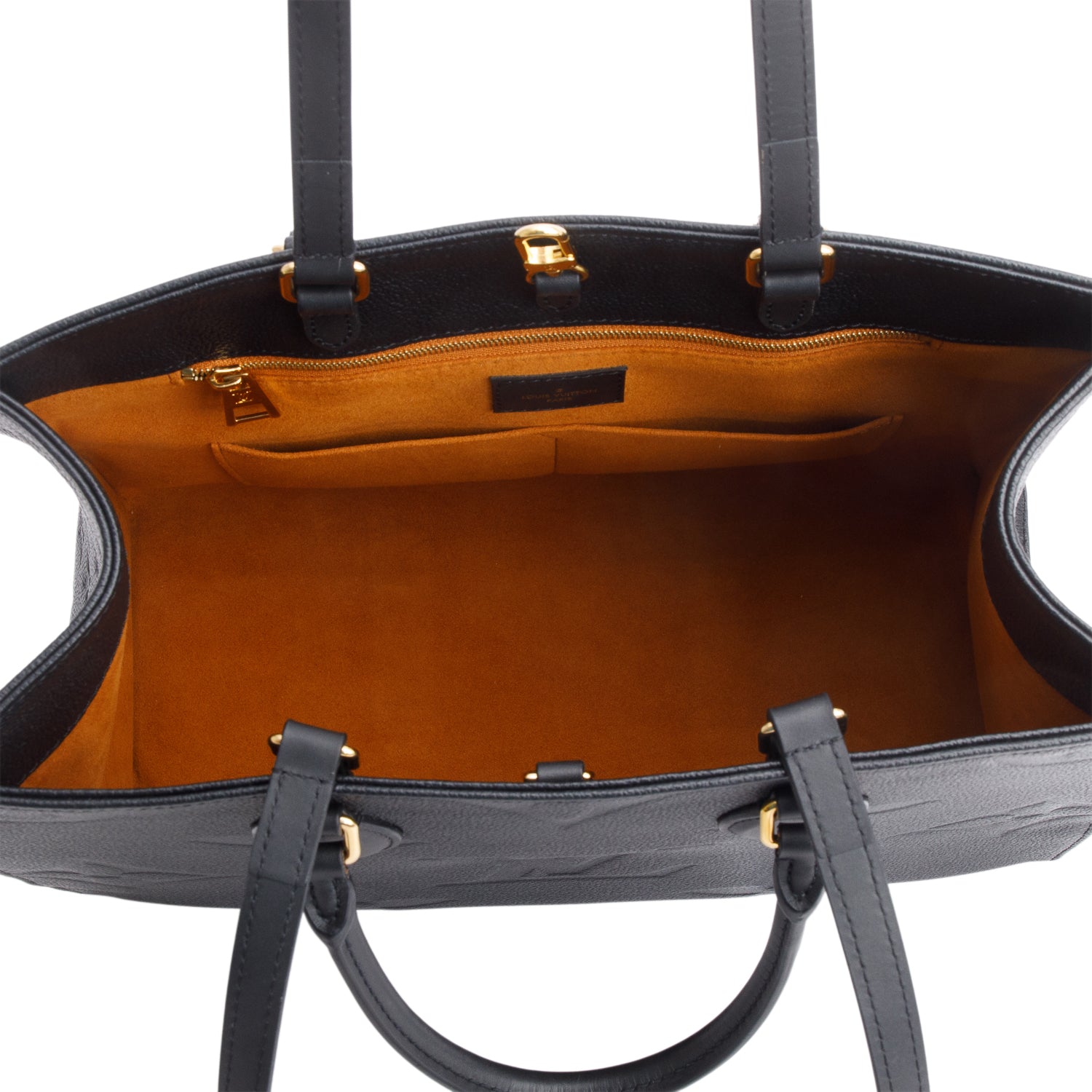 Louis Vuitton Black Empreinte Monograim Giant OnTheGo MM