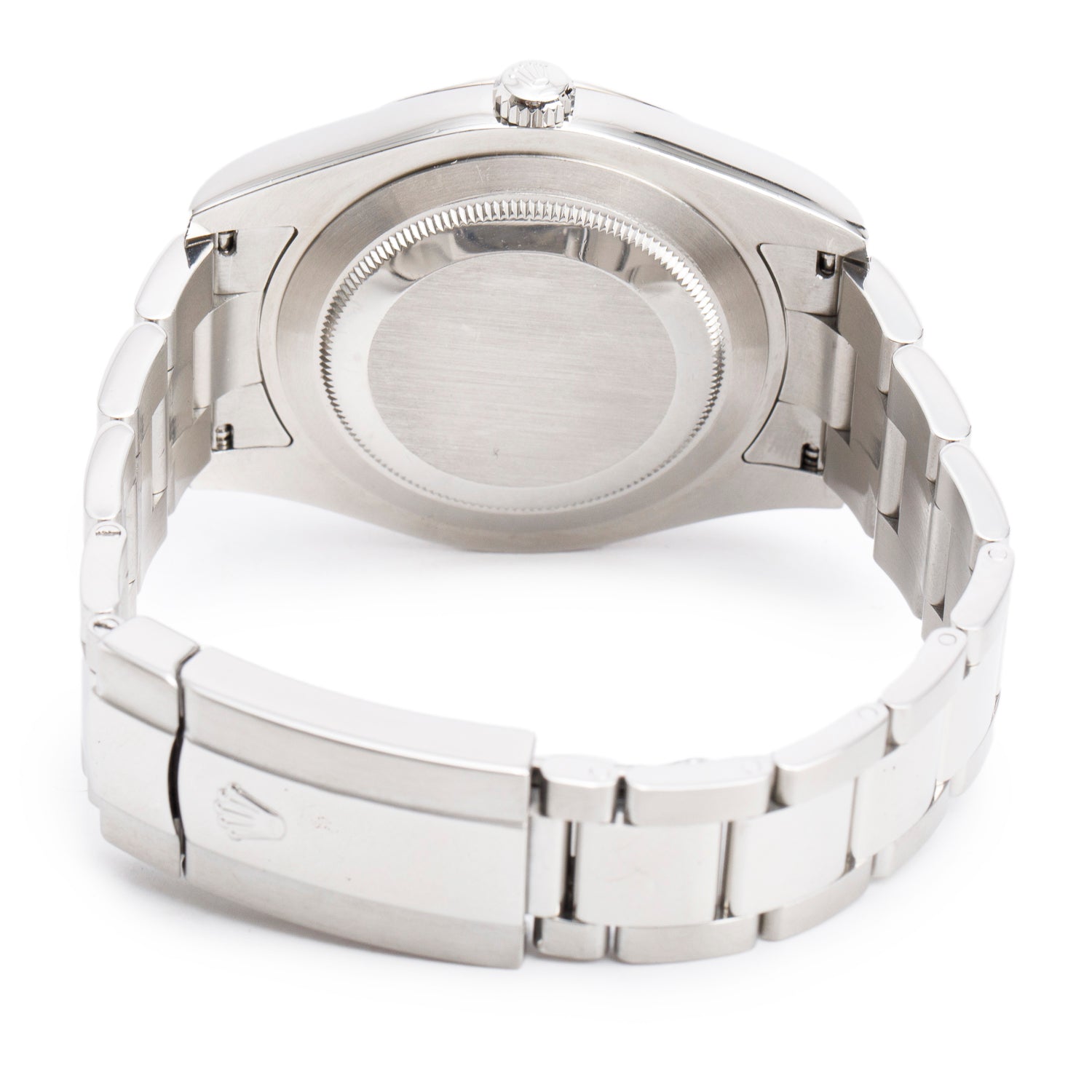 Rolex Stainless Steel Datejust II 41 MM Automatic Watch Black Dial 116334 w/ Box & Papers