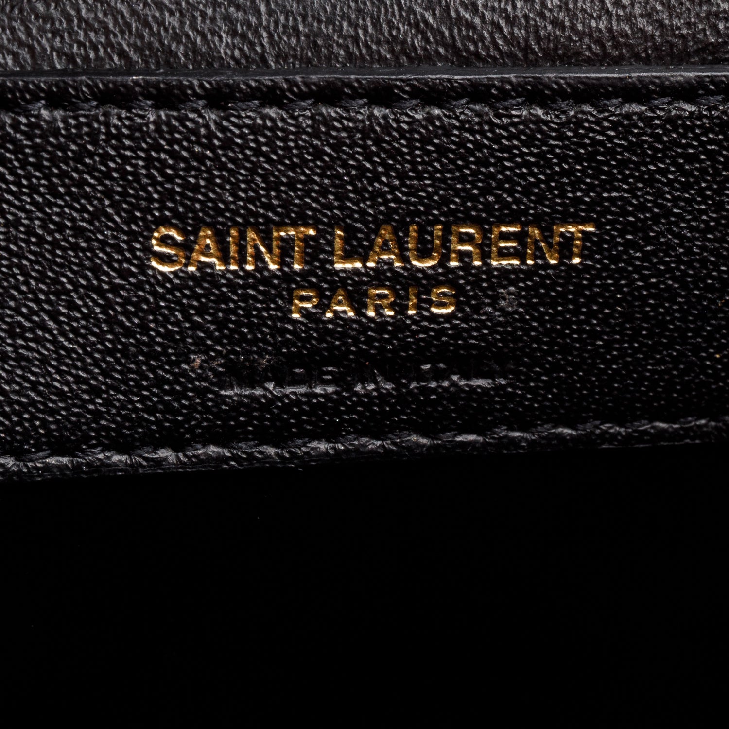 Saint Laurent Red Grain De Poudre Leather Medium Classic Monogram Kate Tassel Chain Bag