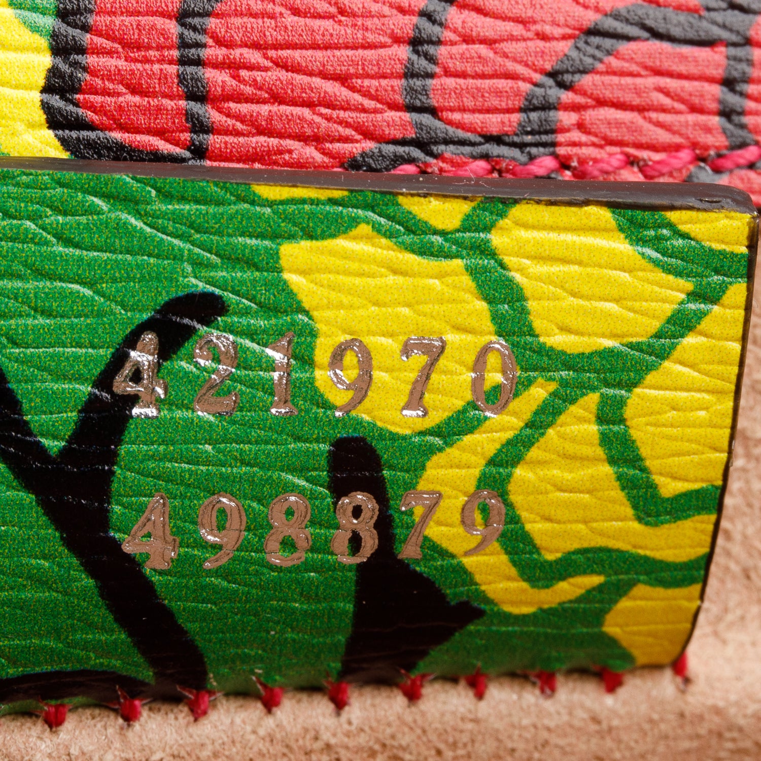 Gucci x Ken Scott Multicolor Textured Calfskin Pomponica Print Dionysus Shoulder Bag