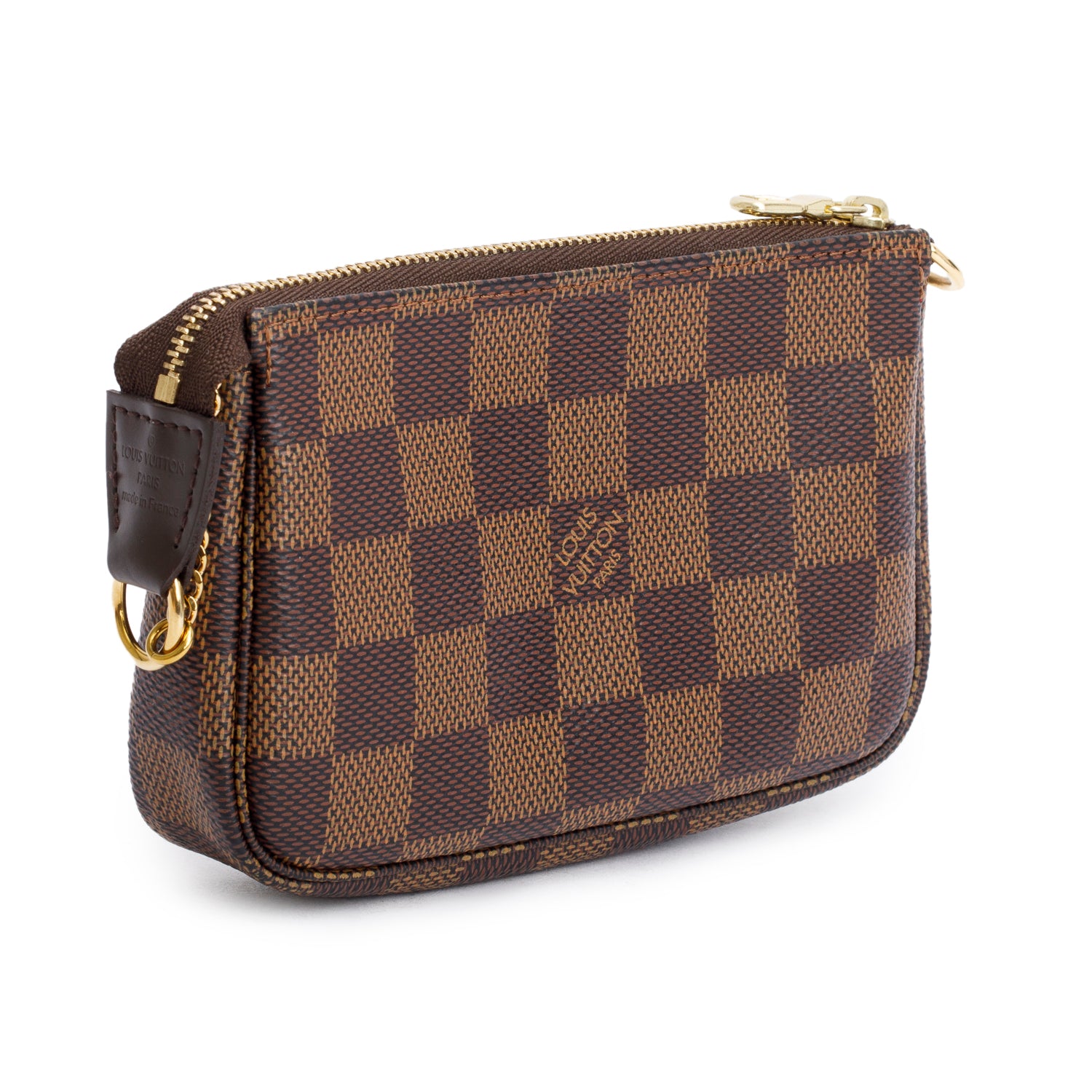 Louis Vuitton 2020 Damier Ebene Mini Pochette Accessoires w/ Box