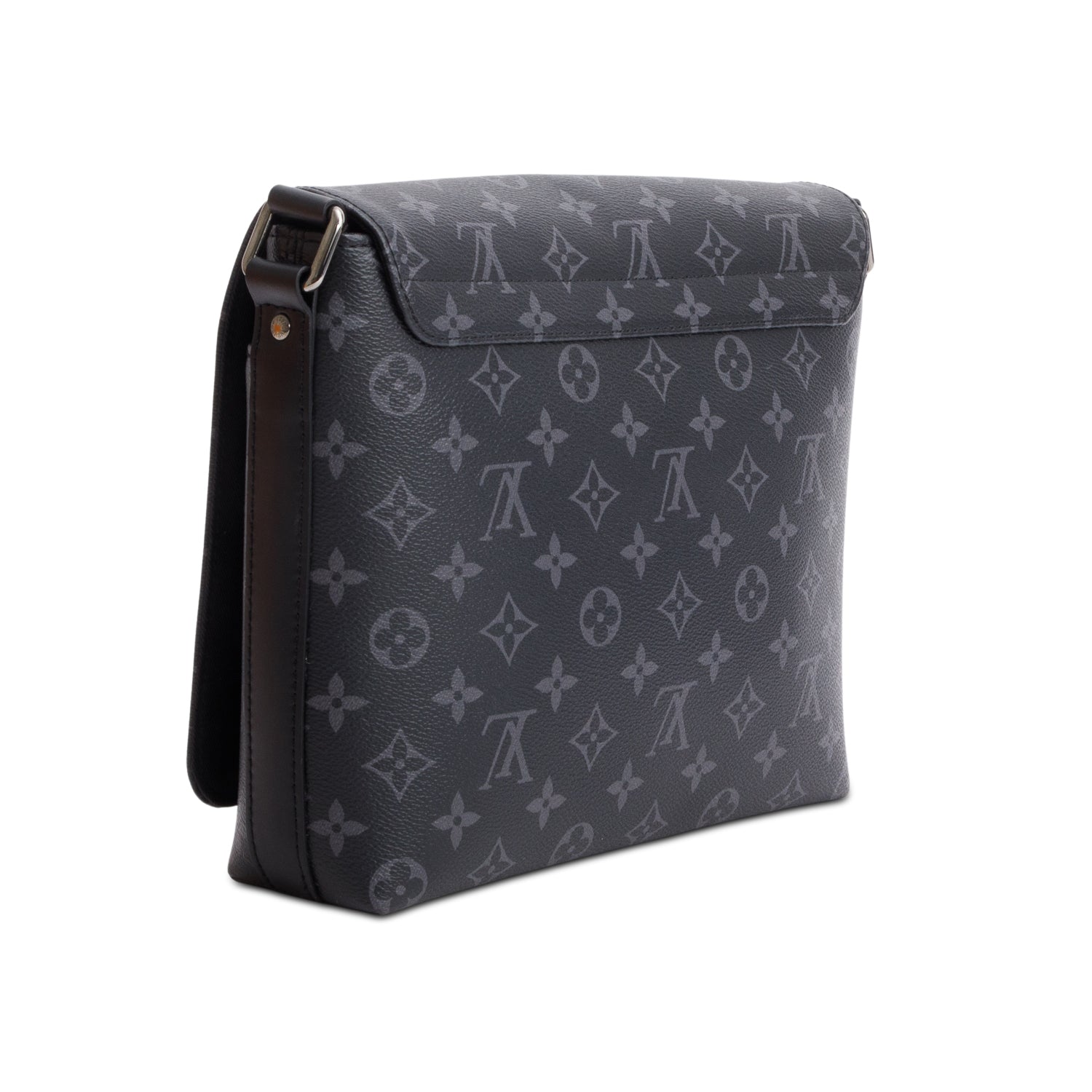 Louis Vuitton Monogram Eclipse District PM Bag w/ Box