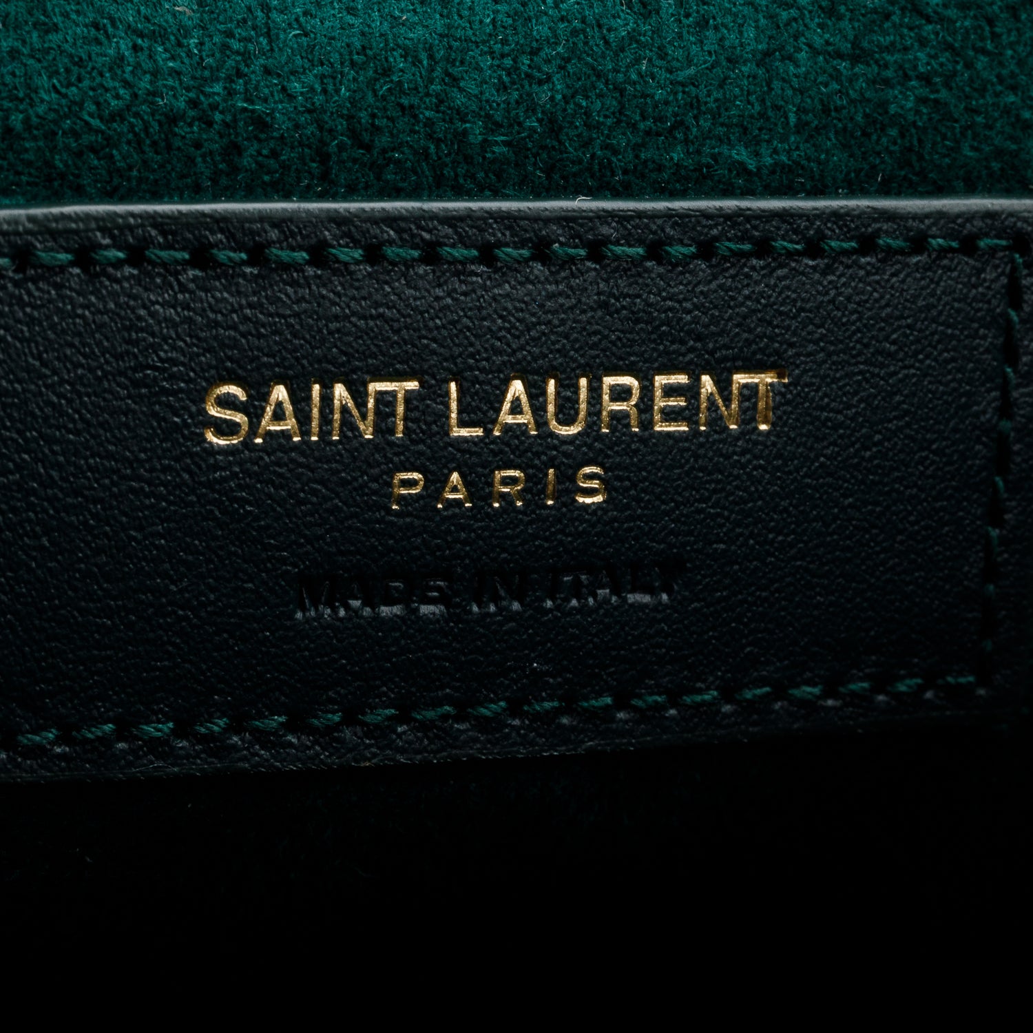 Saint Laurent 2024 Green Patent Leather Le 5 a 7 Hobo