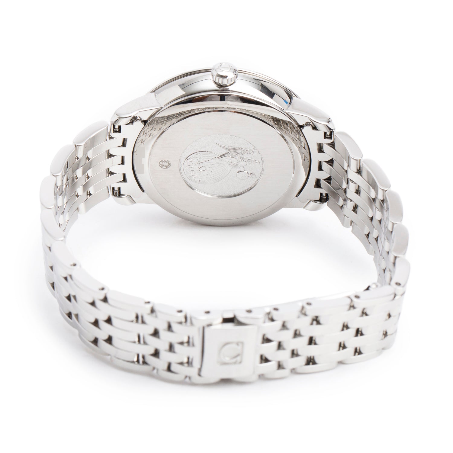 Omega 2025 Stainless Steel De Ville Prestige 32.7 MM Automatic Watch Mother of Pearl Diamond Dial w/ Box & Papers