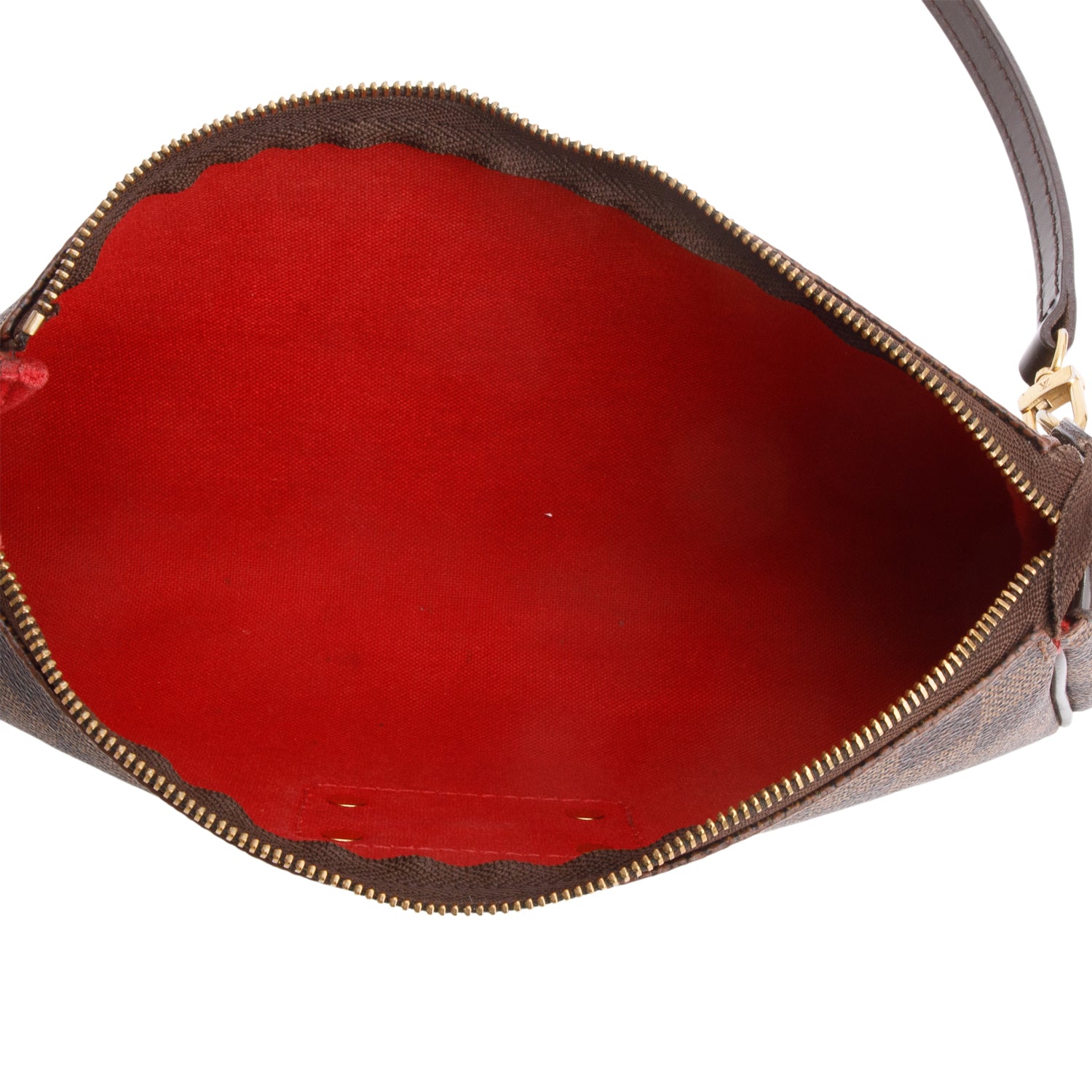 Louis Vuitton Damier Ebene Eva Clutch w/ Straps