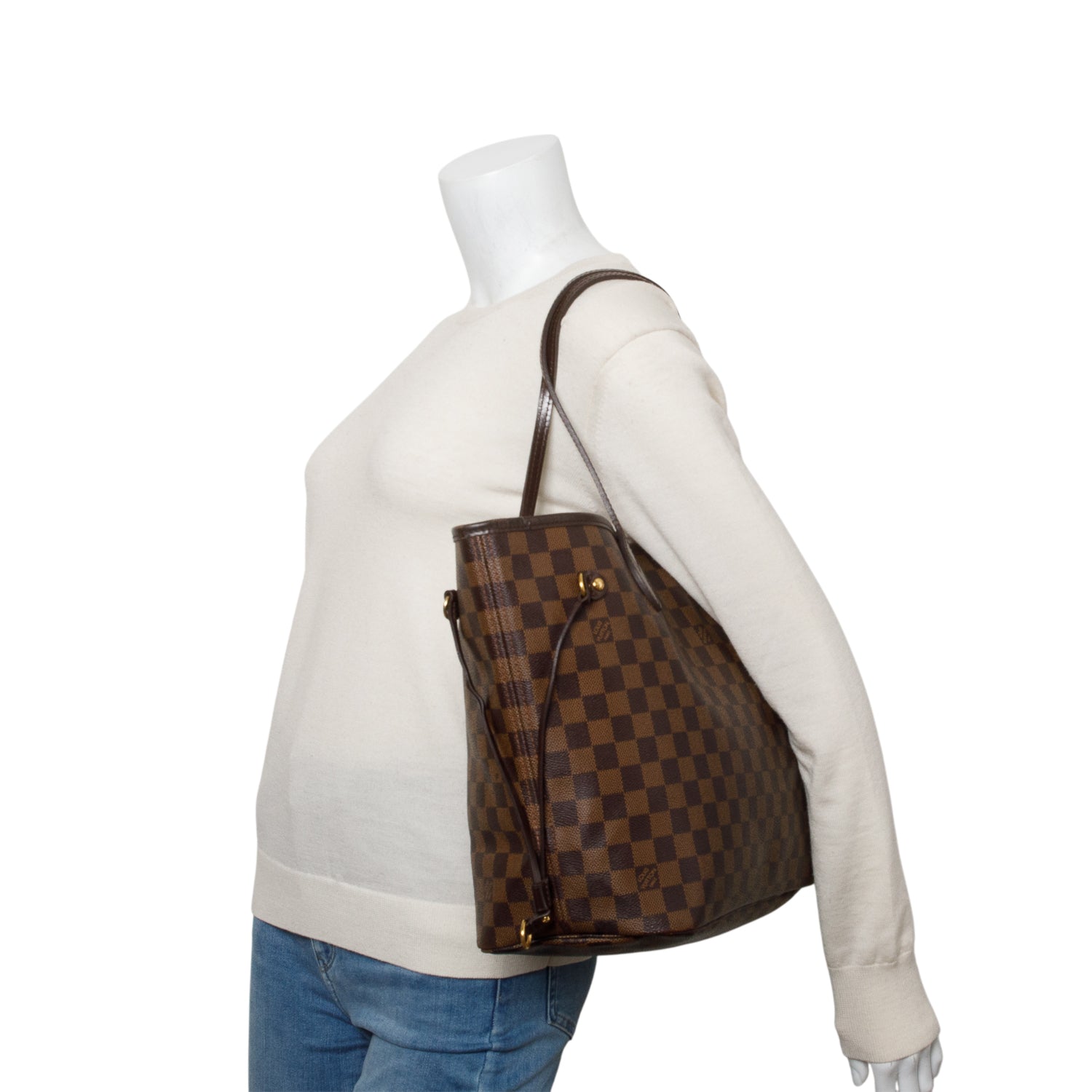 Louis Vuitton Damier Ebene Neverfull MM