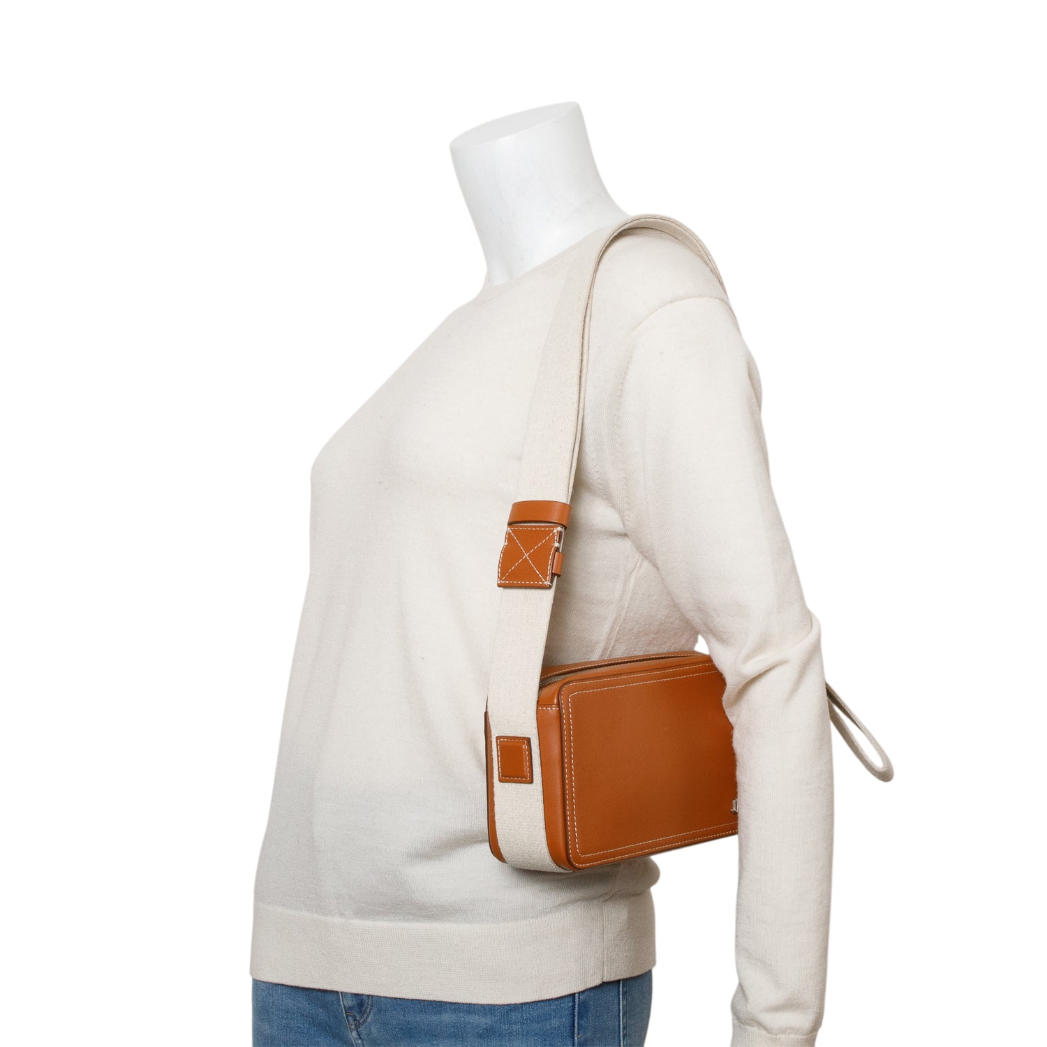 Jacquemus Brown The Horizontal Cuerda Utility Bag