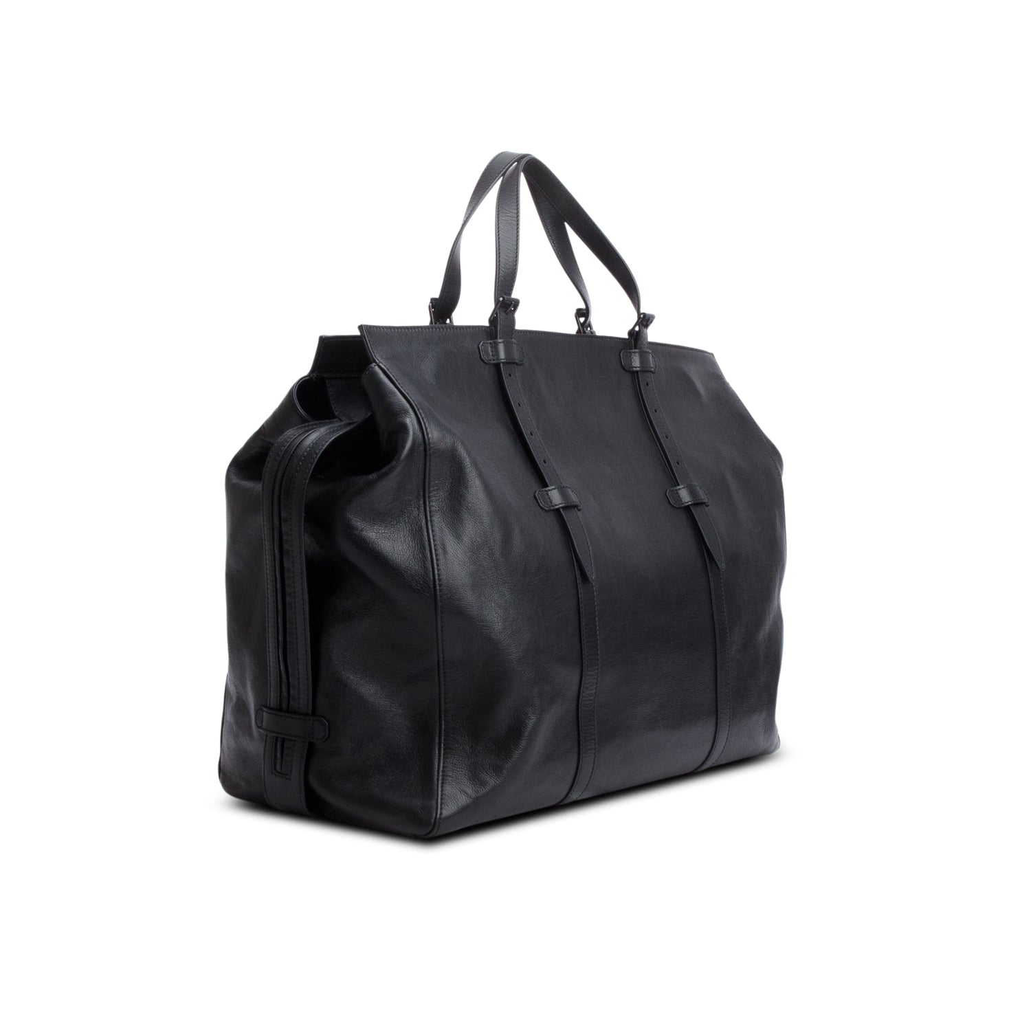 Gucci Black Monochrome Piuma Lux Energy Weekender Bag