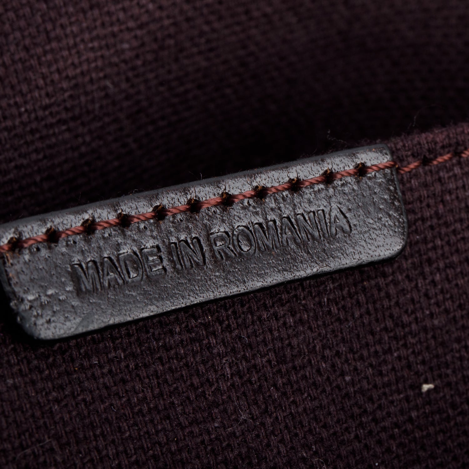 Burberry Black Leather & Burgundy Suede Aubergine Shoulder Bag