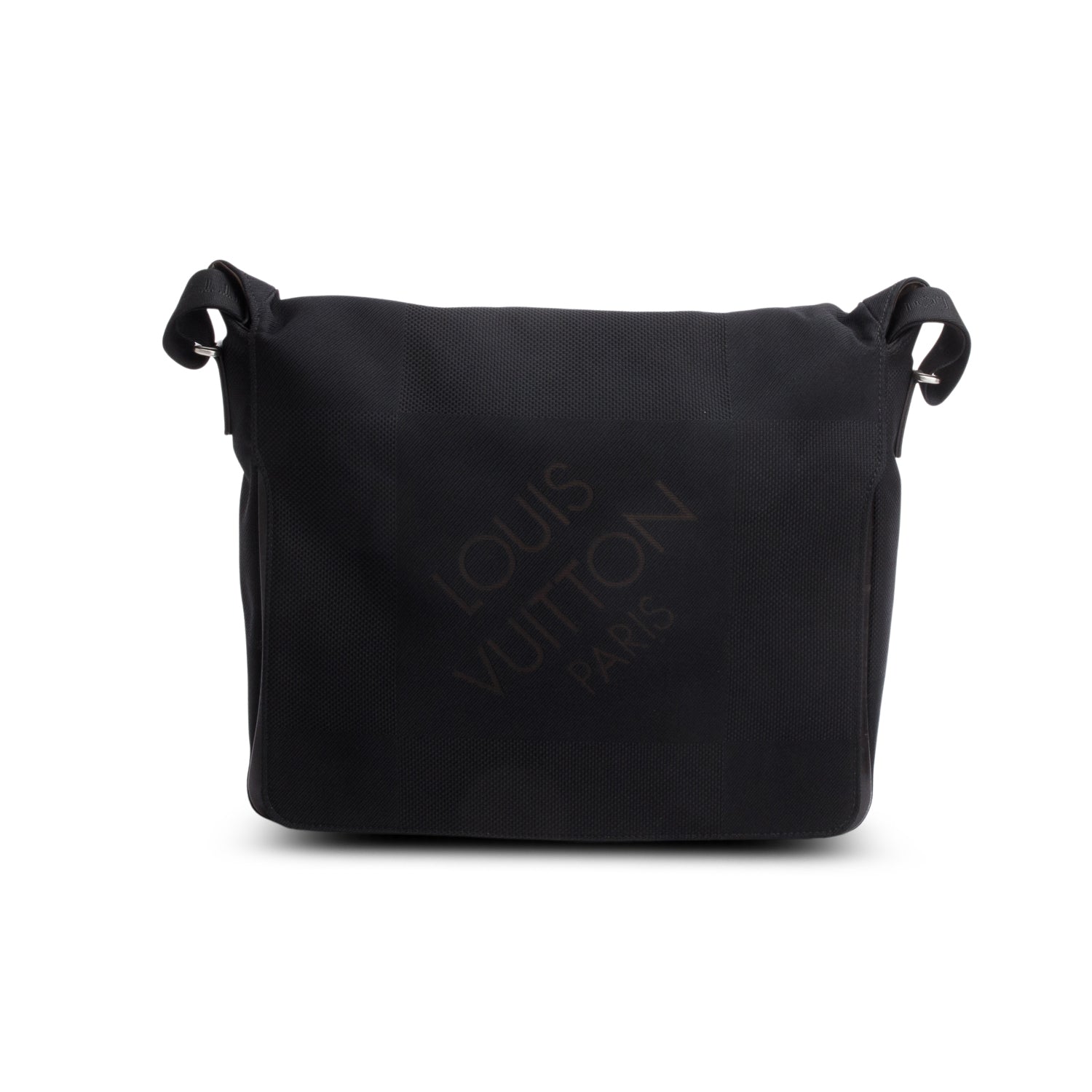 Louis Vuitton Black Damier Geant Canvas Messenger Bag