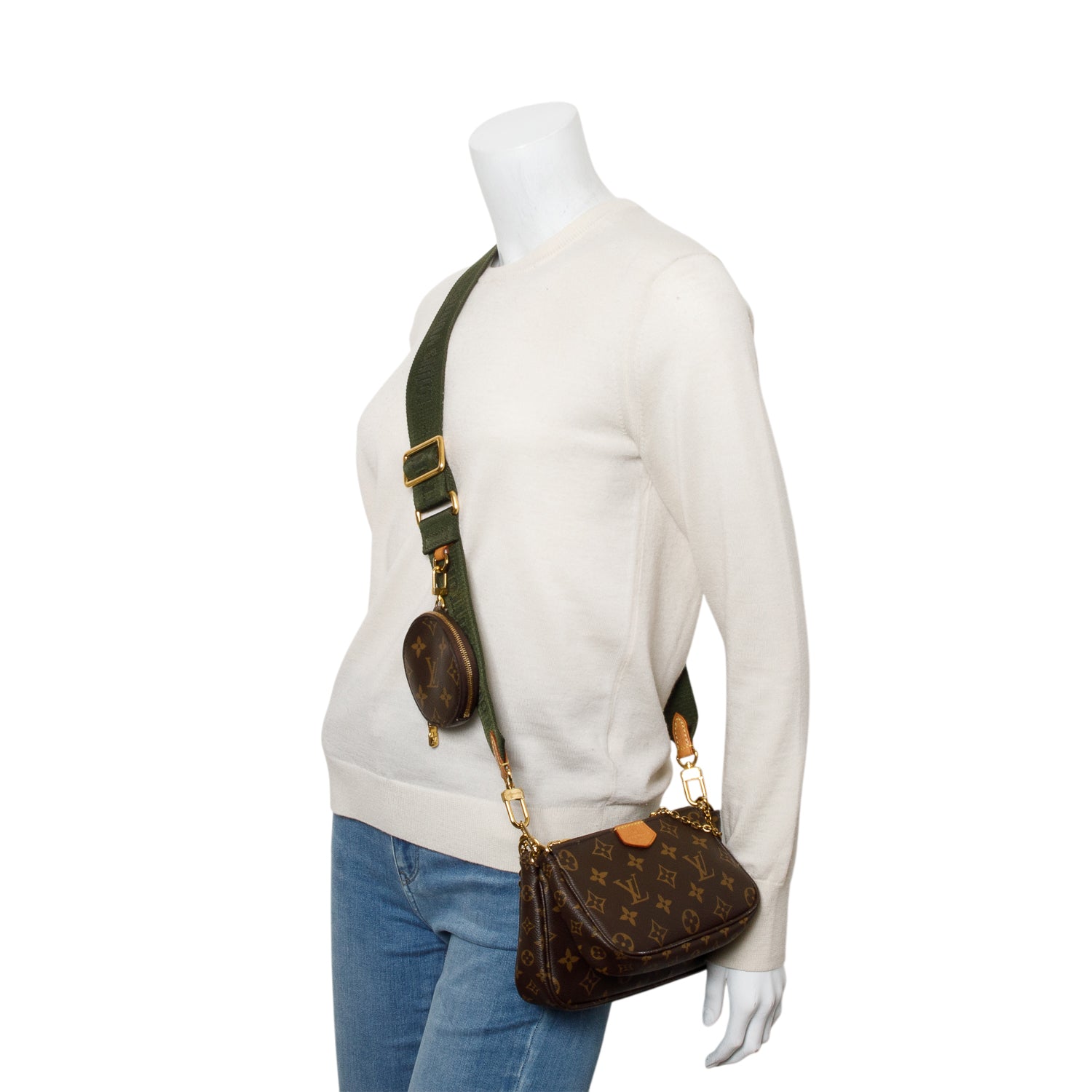 Louis Vuitton Monogram Multi Pochette Accessories w/ Straps