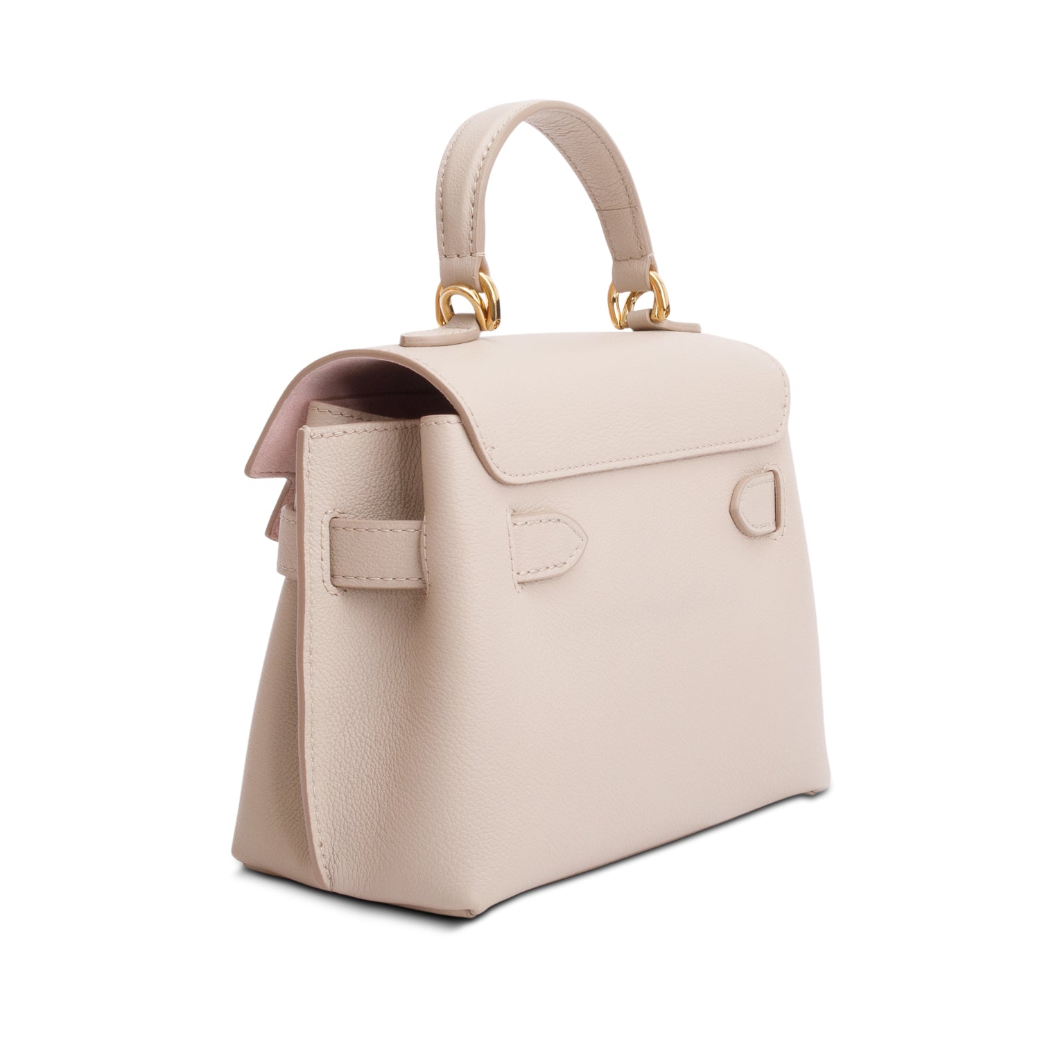 Louis Vuitton Beige Calkskin Mini Lockme Ever w/ Box & Strap