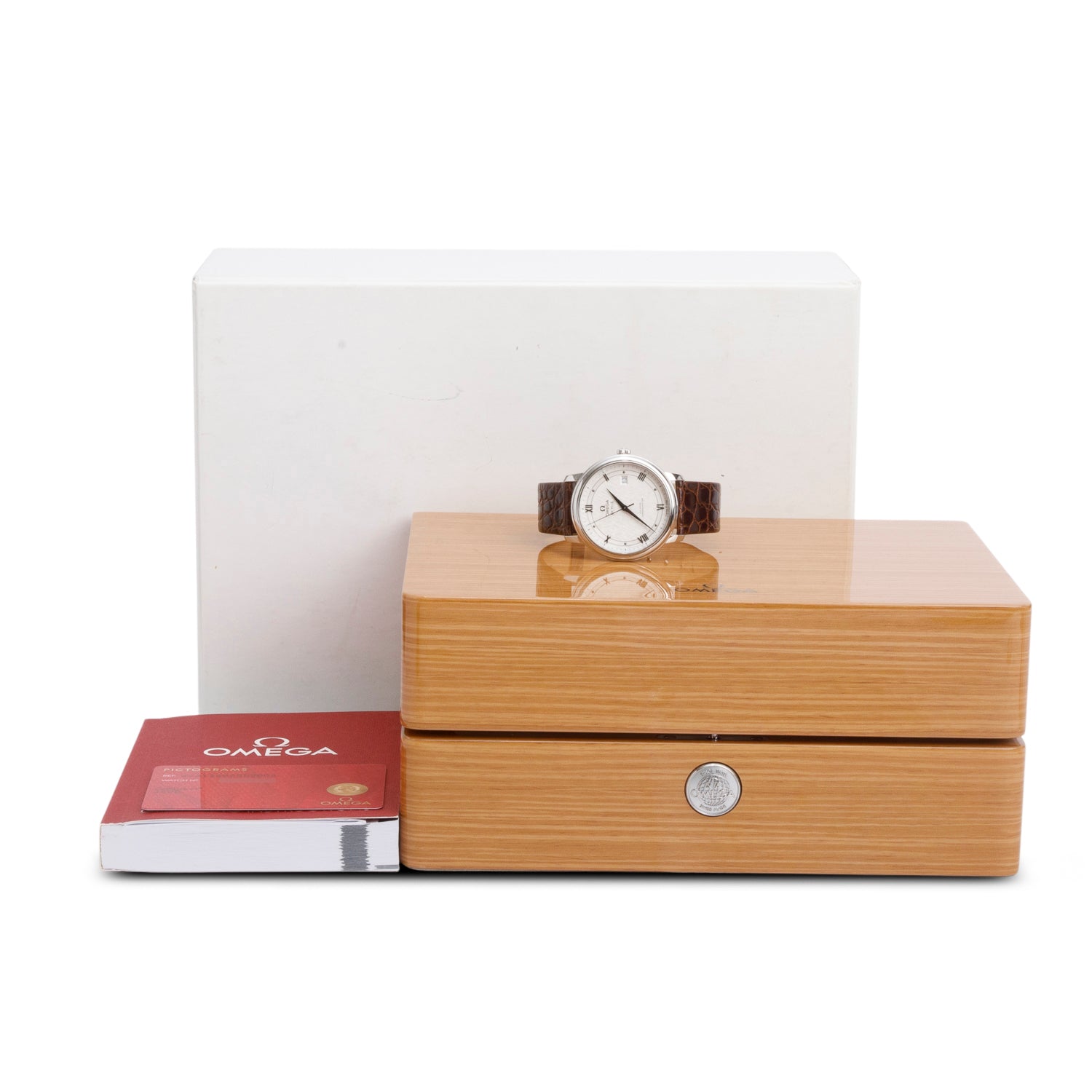 Omega 2021 Stainless Steel De Ville Prestige 39.5 MM Automatic Watch Silver Dial w/ Box & Papers