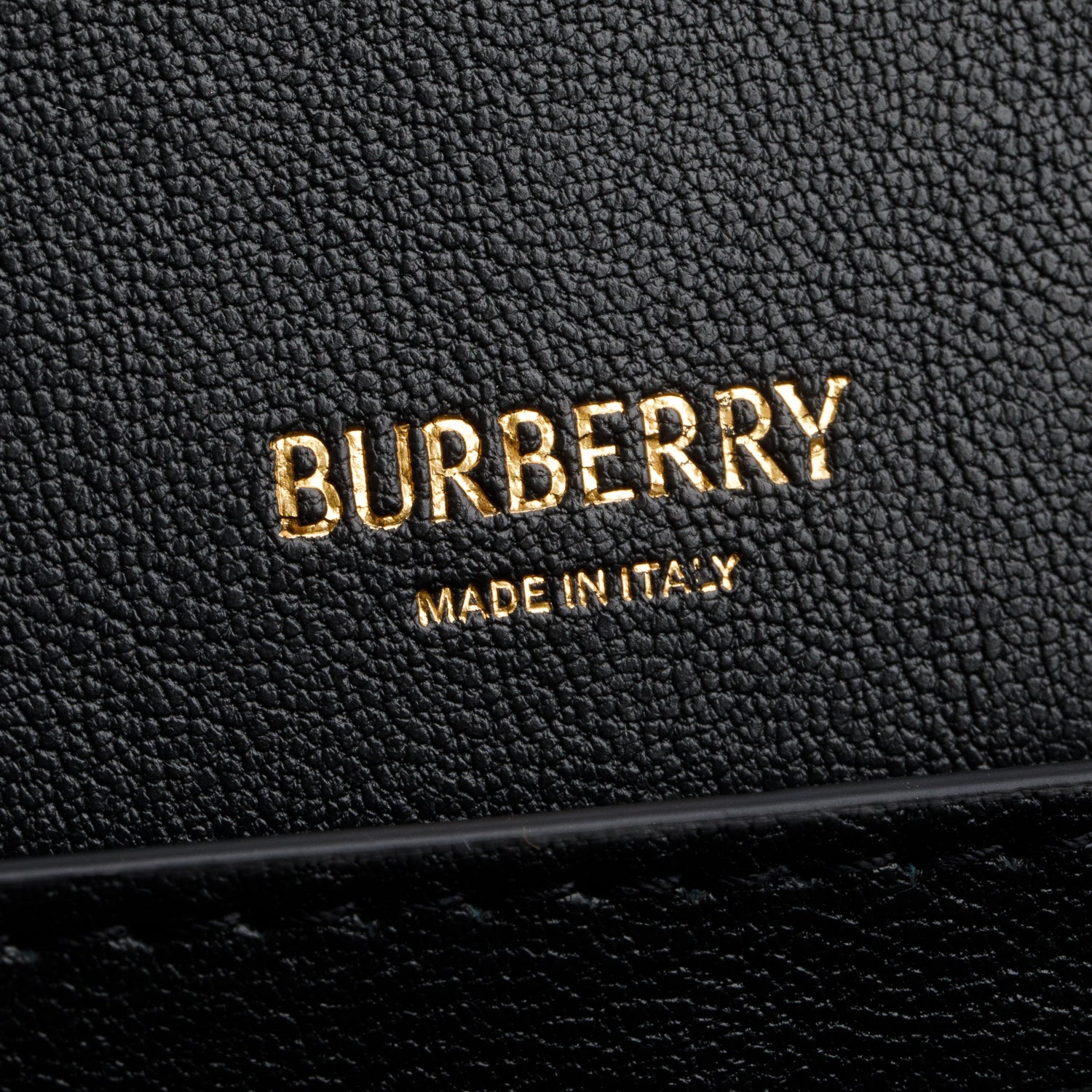 Burberry Brown Check Soft Snip Mini Chain Bag