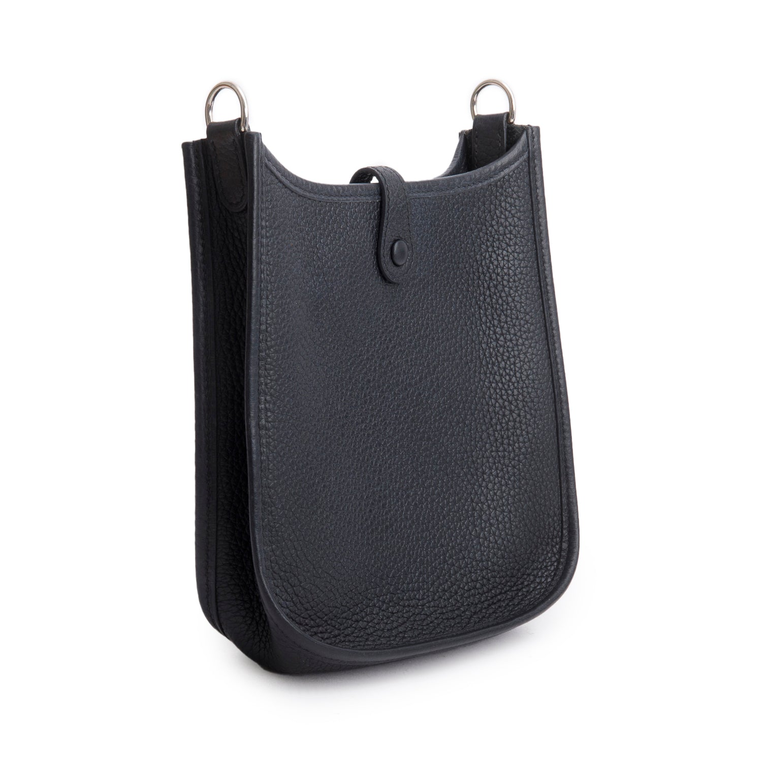 Hermes Noir Taurillon Clemence Amazone Evelyne TPM 16 w/ Box