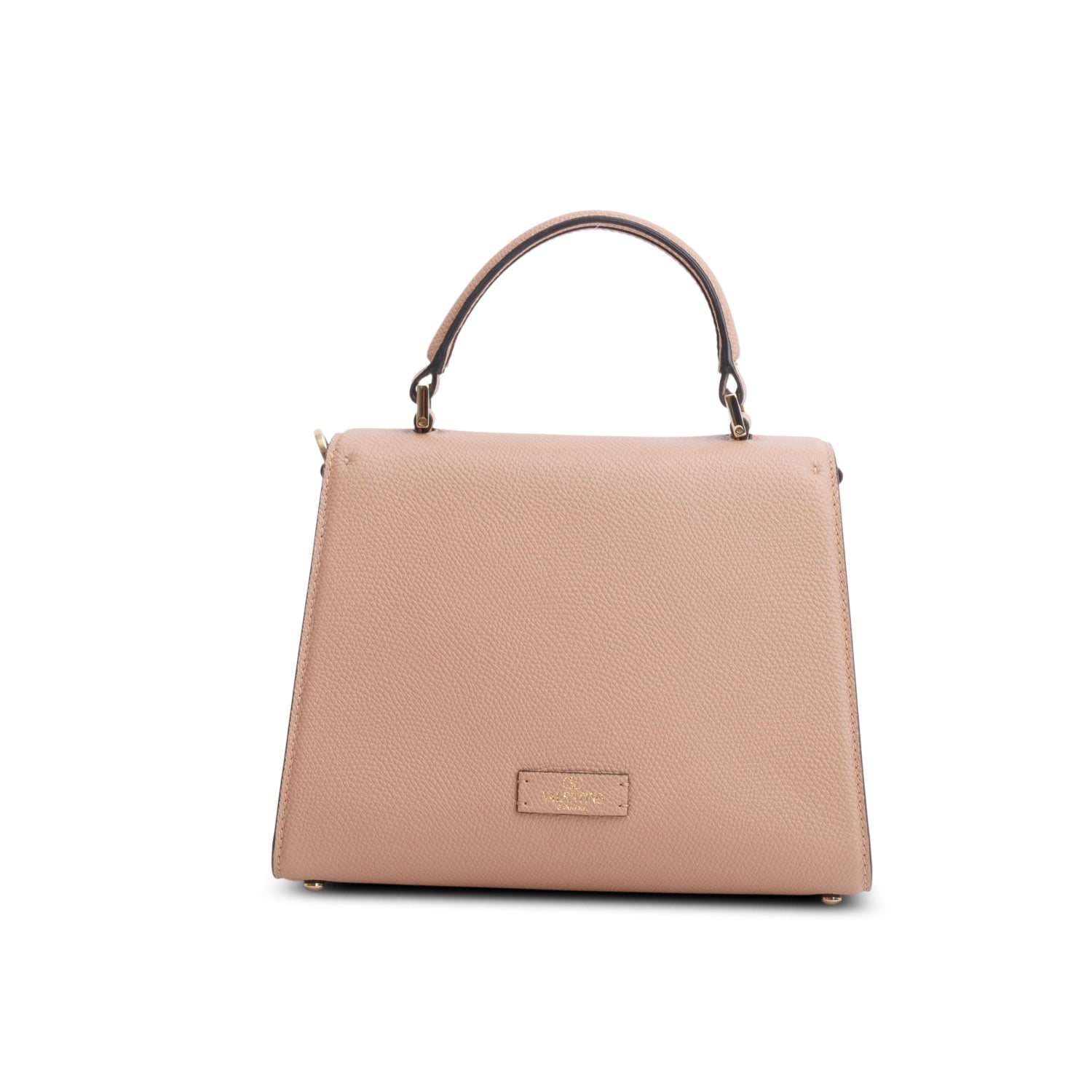 Valentino Pink Grainy Calfskin Small VSling Handbag w/ Box & Strap