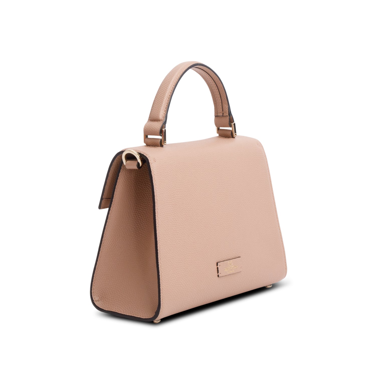 Valentino Pink Grainy Calfskin Small VSling Handbag w/ Box & Strap