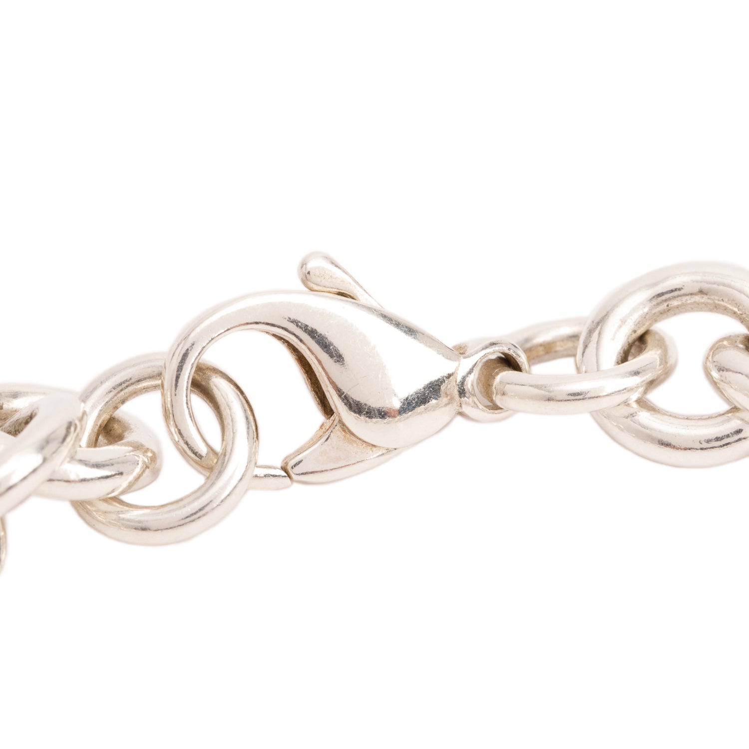 Tiffany & Co. Sterling Silver Medium Round Link Bracelet