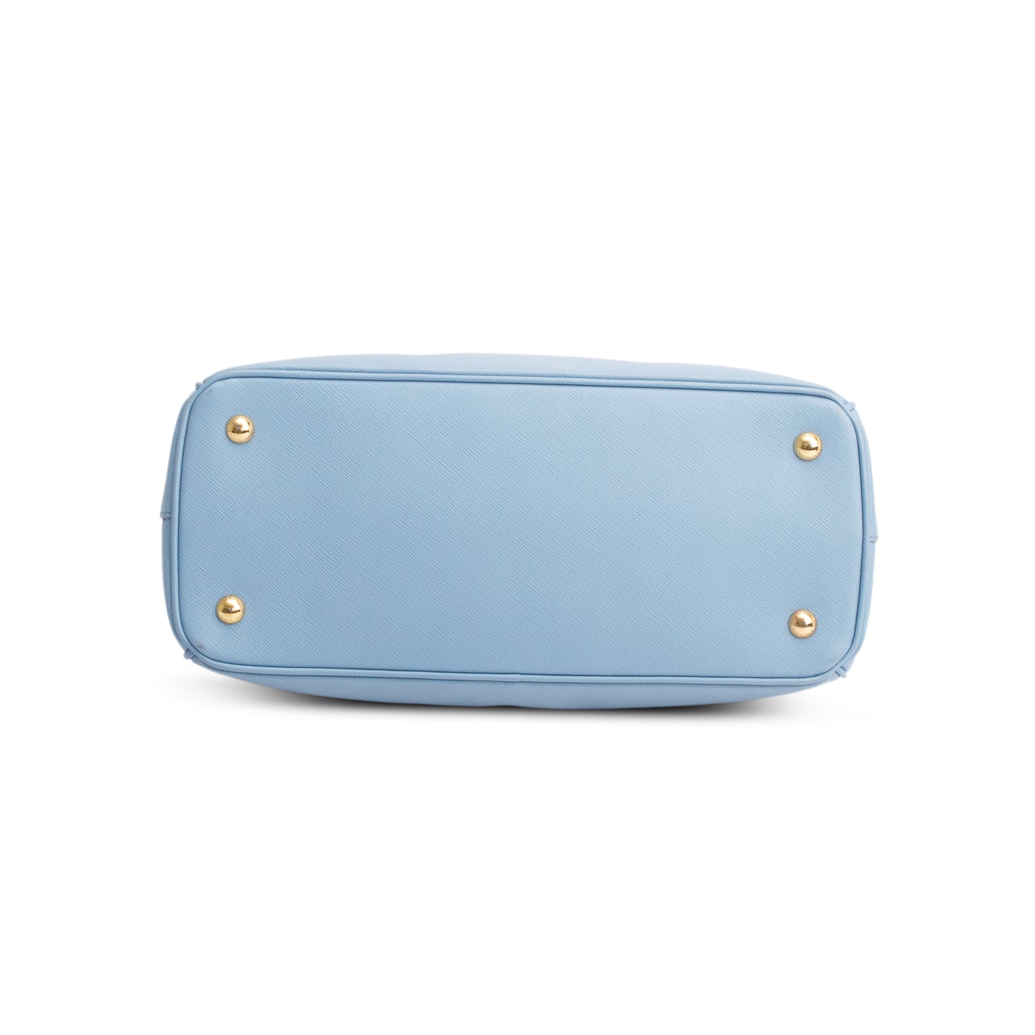 Prada Blue Saffiano Lux Medium Galleria Tote w/ Strap & Authenticity Card