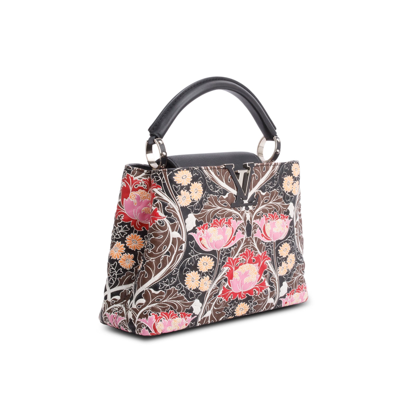 Louis Vuitton Multicolor Lambskins Wildflowers Capucines BB