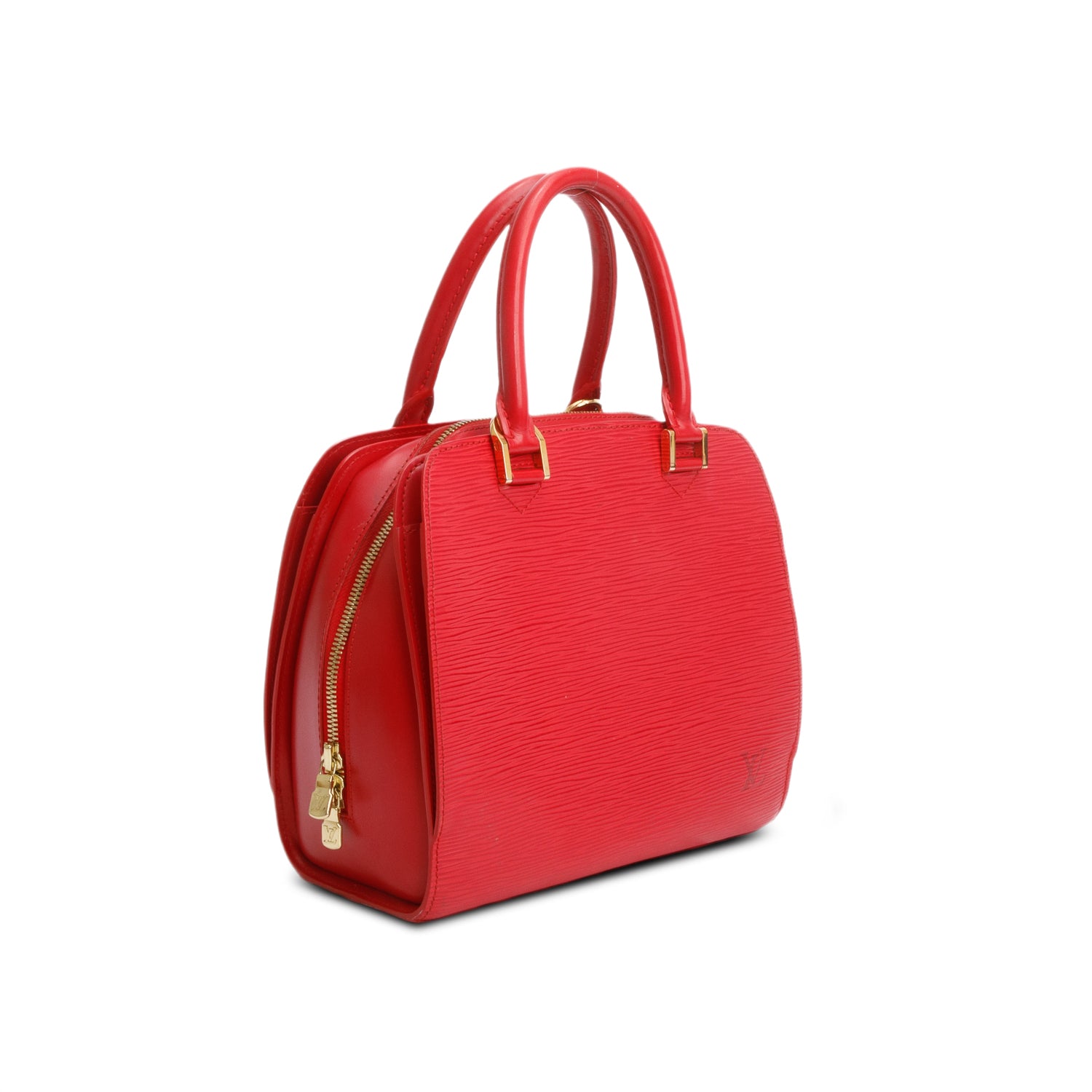 Louis Vuitton Red Epi Pont-Neuf