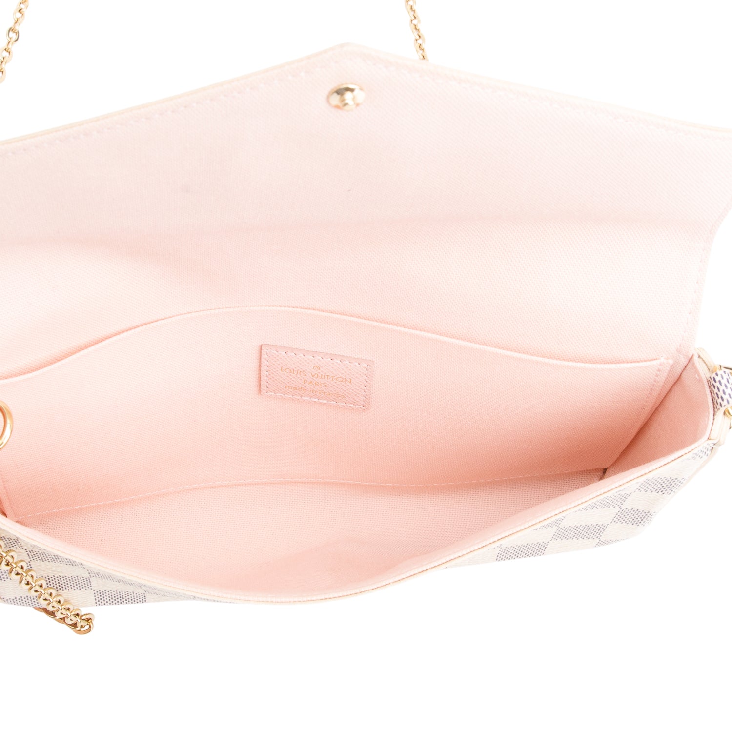 Louis Vuitton Damier Azur Felicie Pochette w/ Inserts