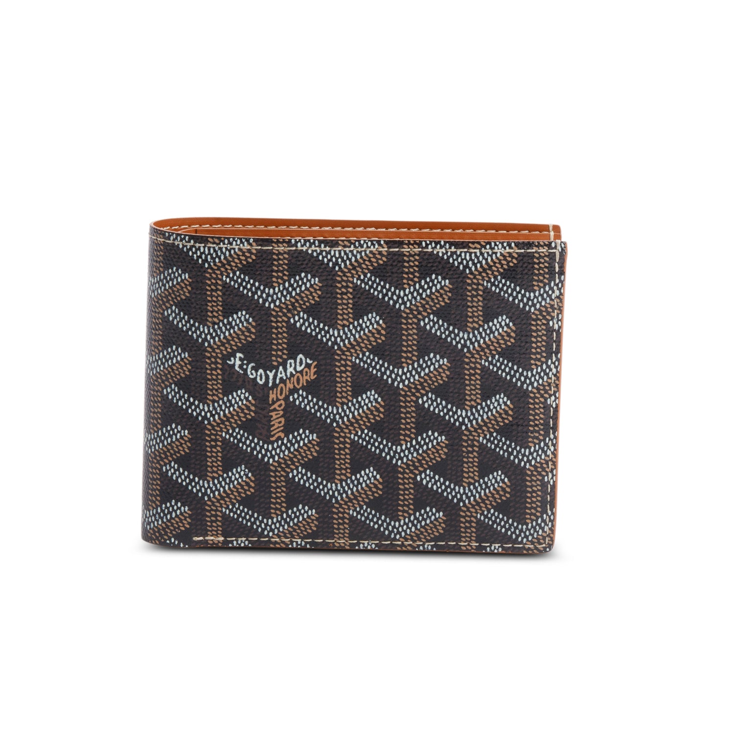 Goyard Brown Goyardine Victorie Bifold Wallet w/ Box & Receipt