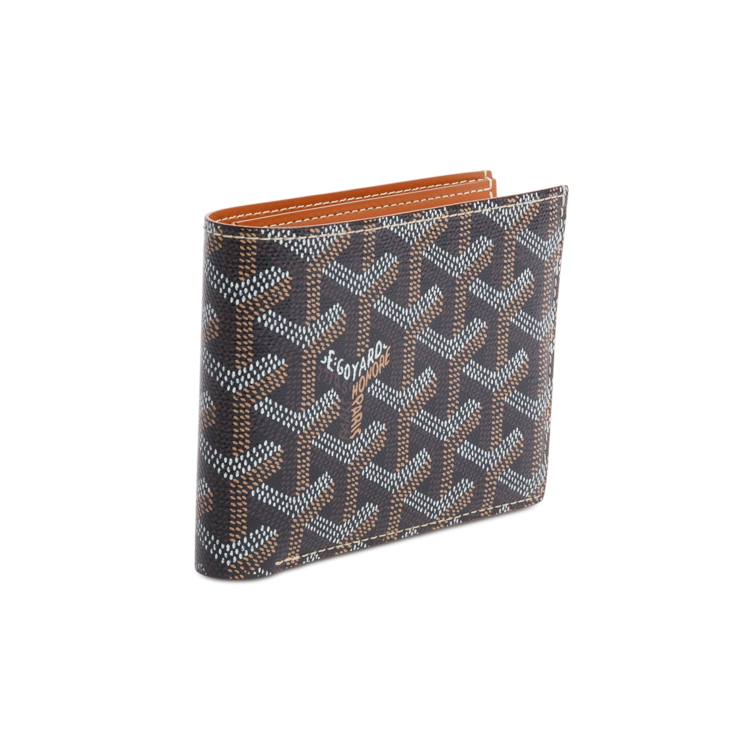 Goyard Brown Goyardine Victorie Bifold Wallet w/ Box & Receipt