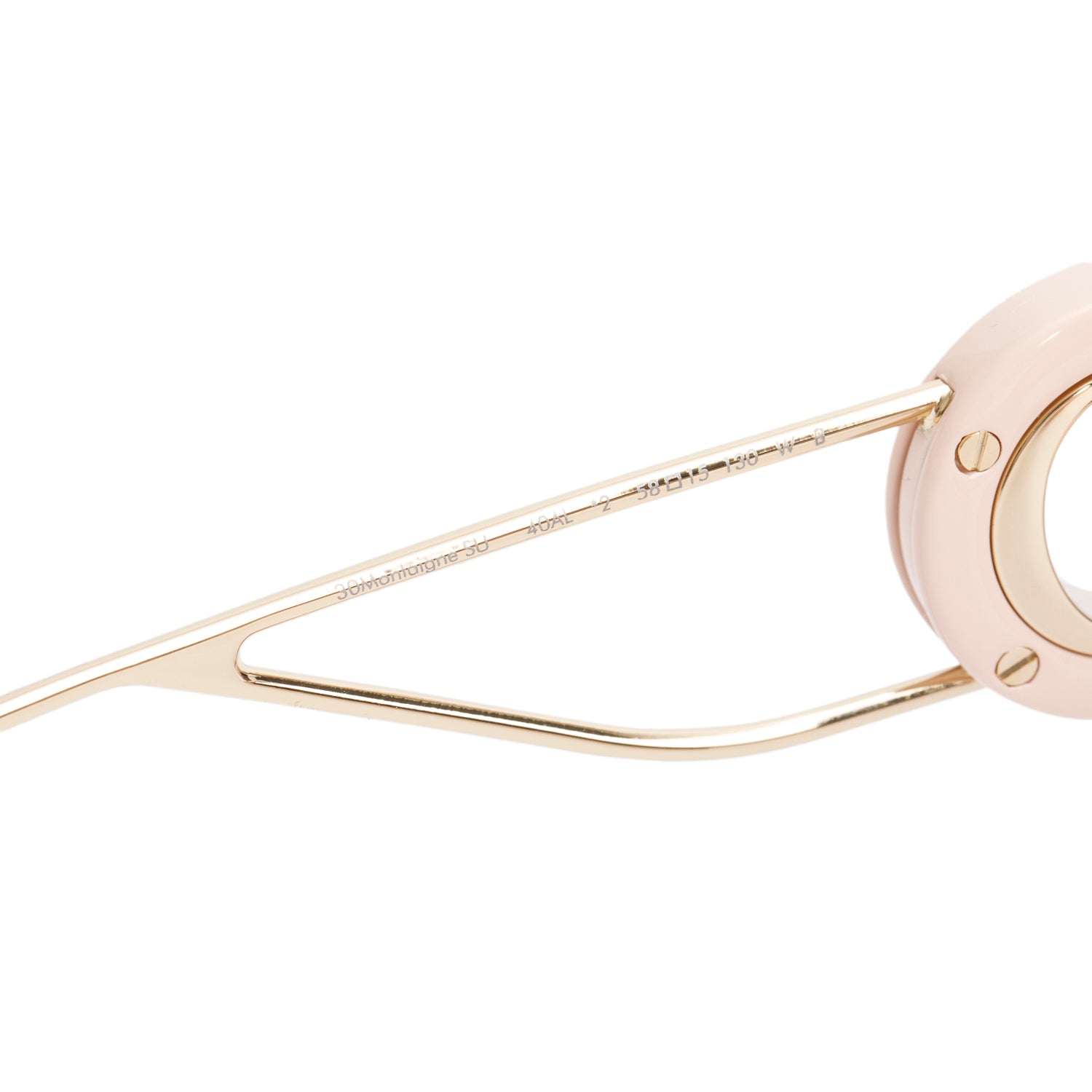 Christian Dior Pink Acetate 30montaigne SU Oversize Sunglasses Box & Case