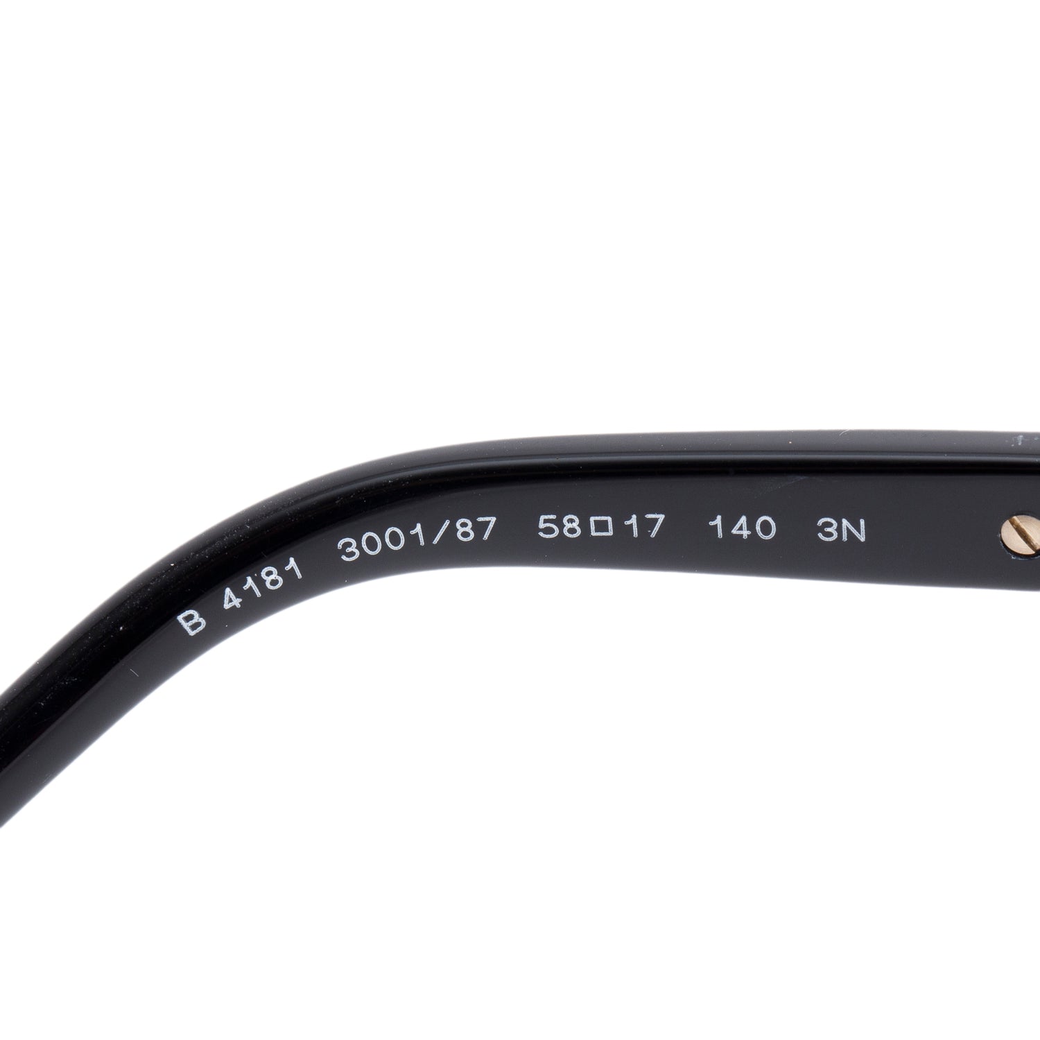 Burberry B 4181 Check/Black Acetate Square Sunglasses w/ Case