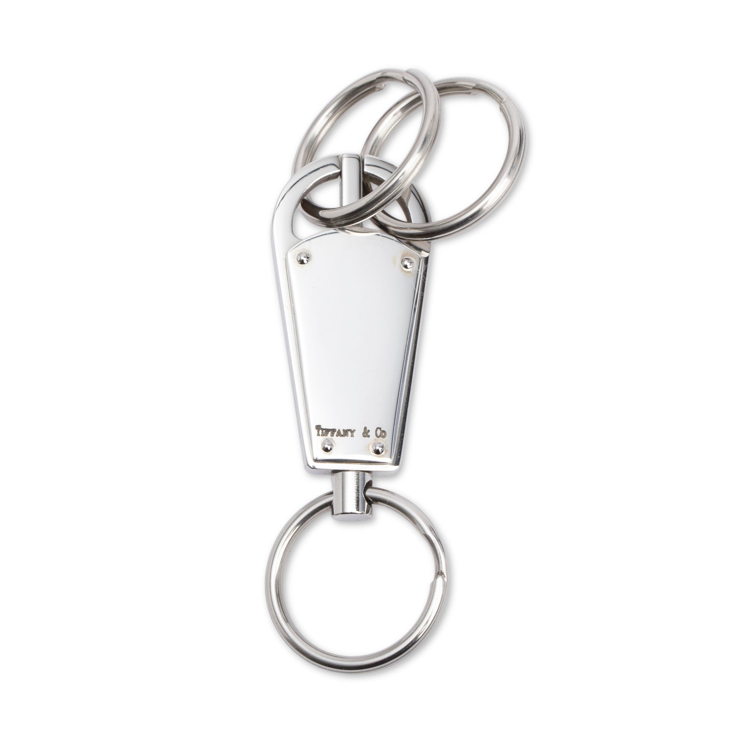 Tiffany & Co. Sterling Silver Valet Keychain
