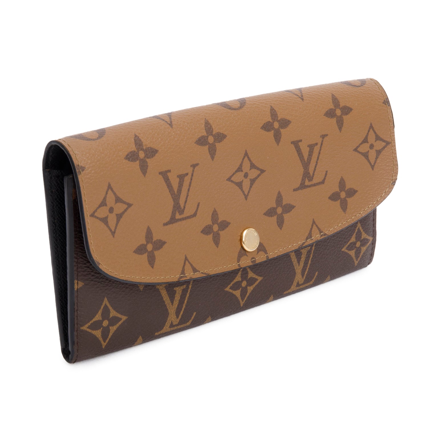 Louis Vuitton Reverse Monogram Emilie Wallet w/ Box