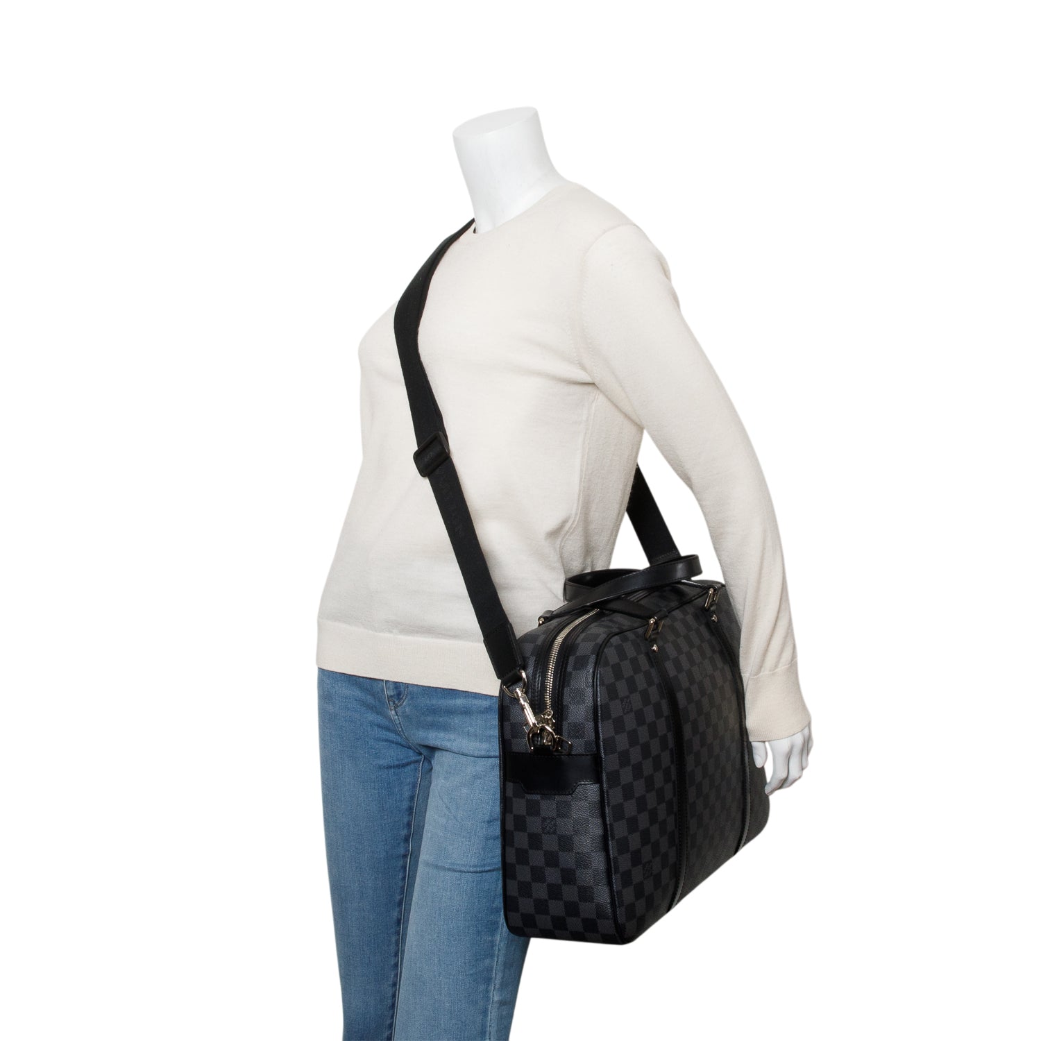 Louis Vuitton Damier Graphite Jorn Briefcase w/ Strap