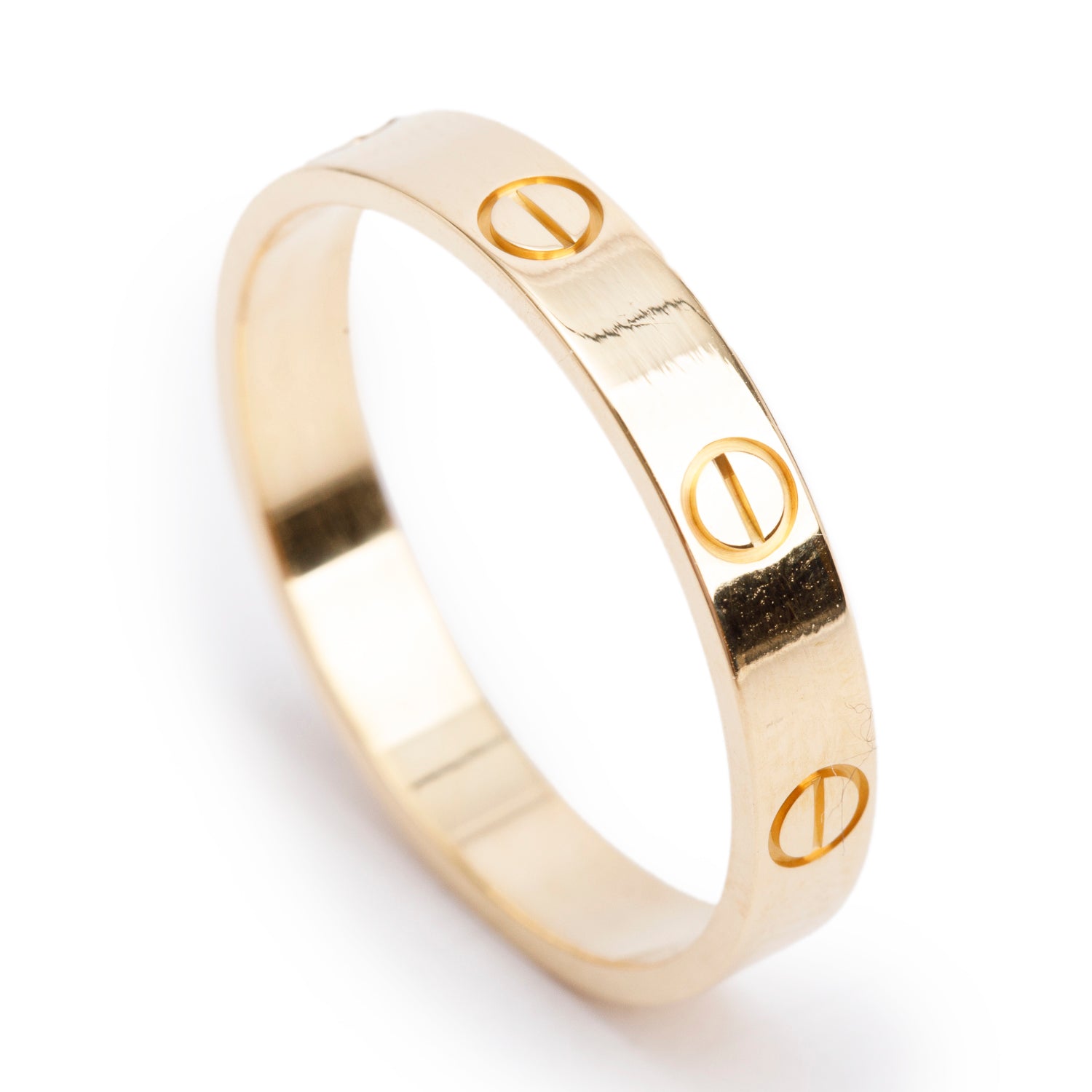 Cartier 18k Yellow Gold 3.6 mm Love Wedding Band Ring, Size 61 9.5 w/ Box & Certificate