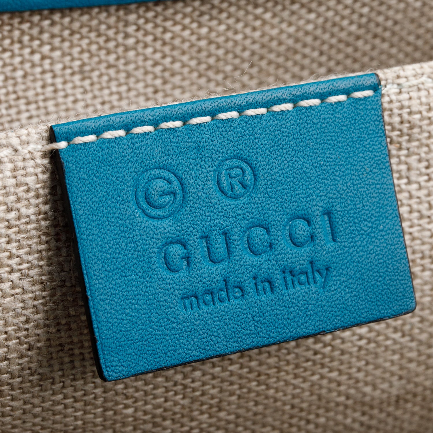 Gucci Teal Microguccissima Leather Medium Emily Chain Shoulder Bag