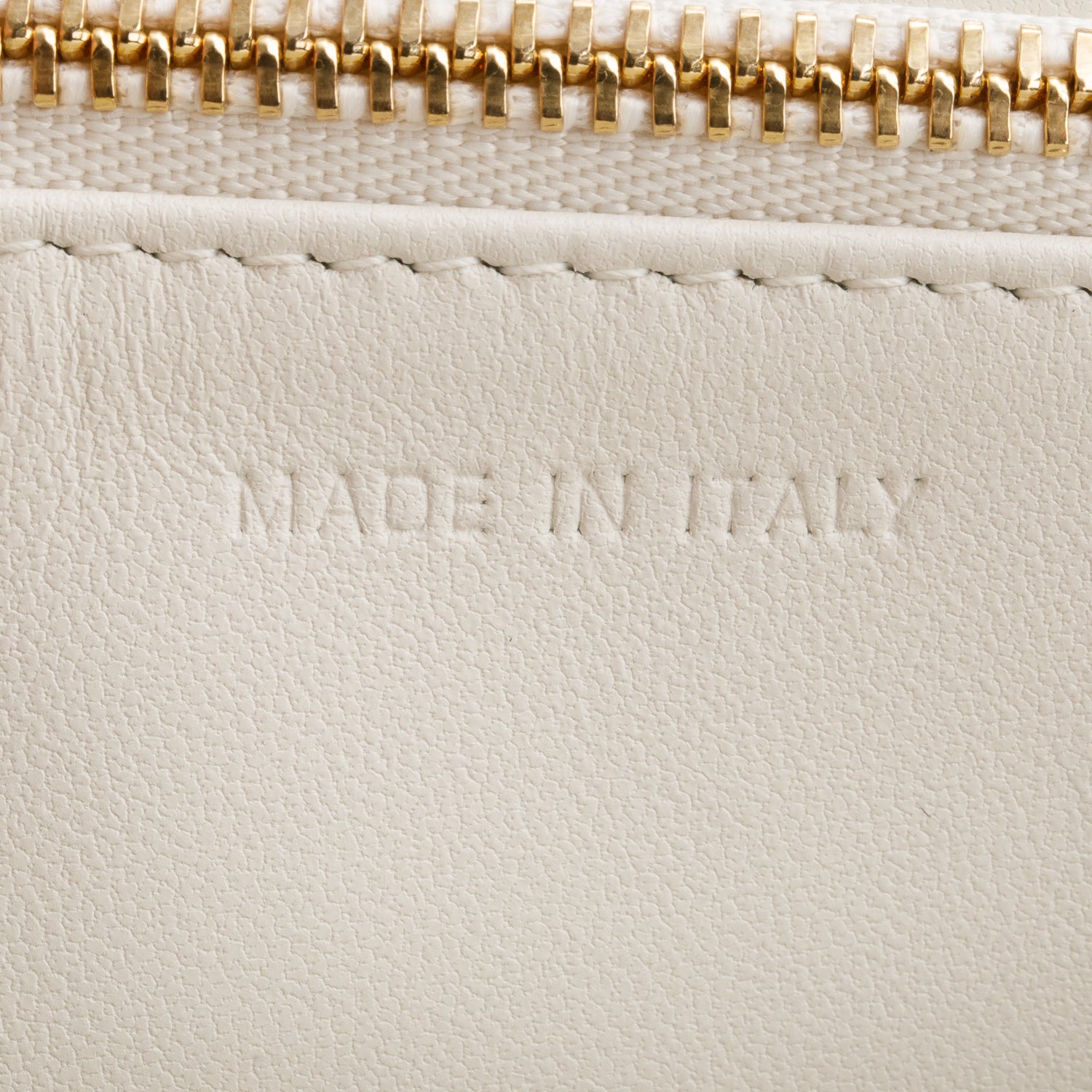 Christian Dior 2022 White Lambskin Cannage My Dior Daily Chain Pouch